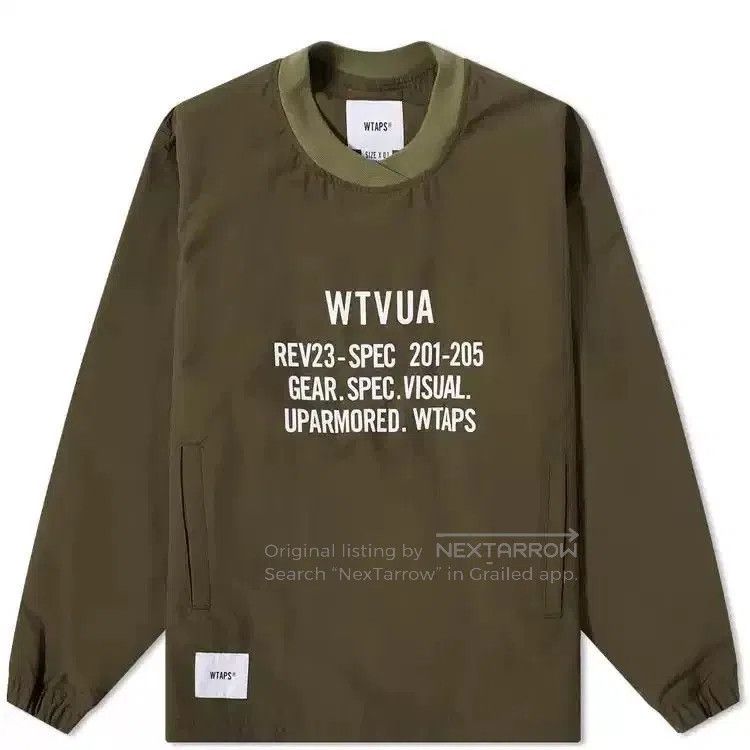 Wtaps wtaps nylon smock jacket in green. Size US XL / EU 56 / 4 - 1 Thumbnail