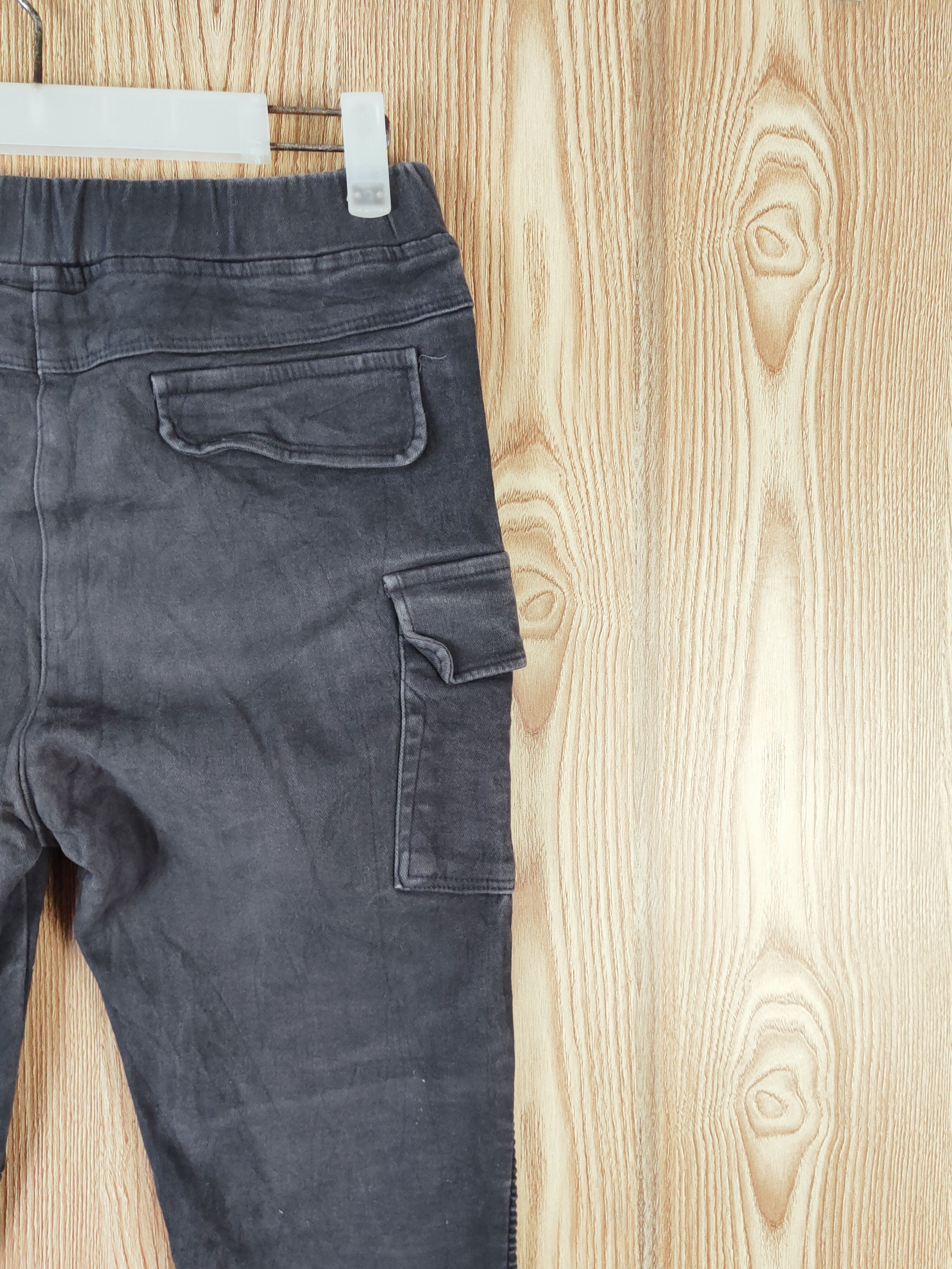 Japanese Brand Siren Black Multipocket Cargo Skinny Pants #W461 Size US 28 / EU 44 - 10 Thumbnail