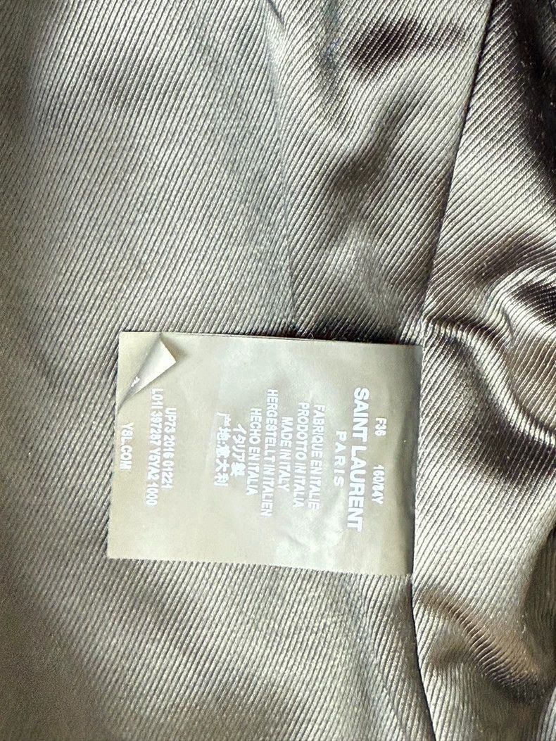 Saint Laurent Paris Saint Laurent Paris 16awL01 motorcycle jacket-2506 Size US XS / EU 42 / 0 - 4 Thumbnail