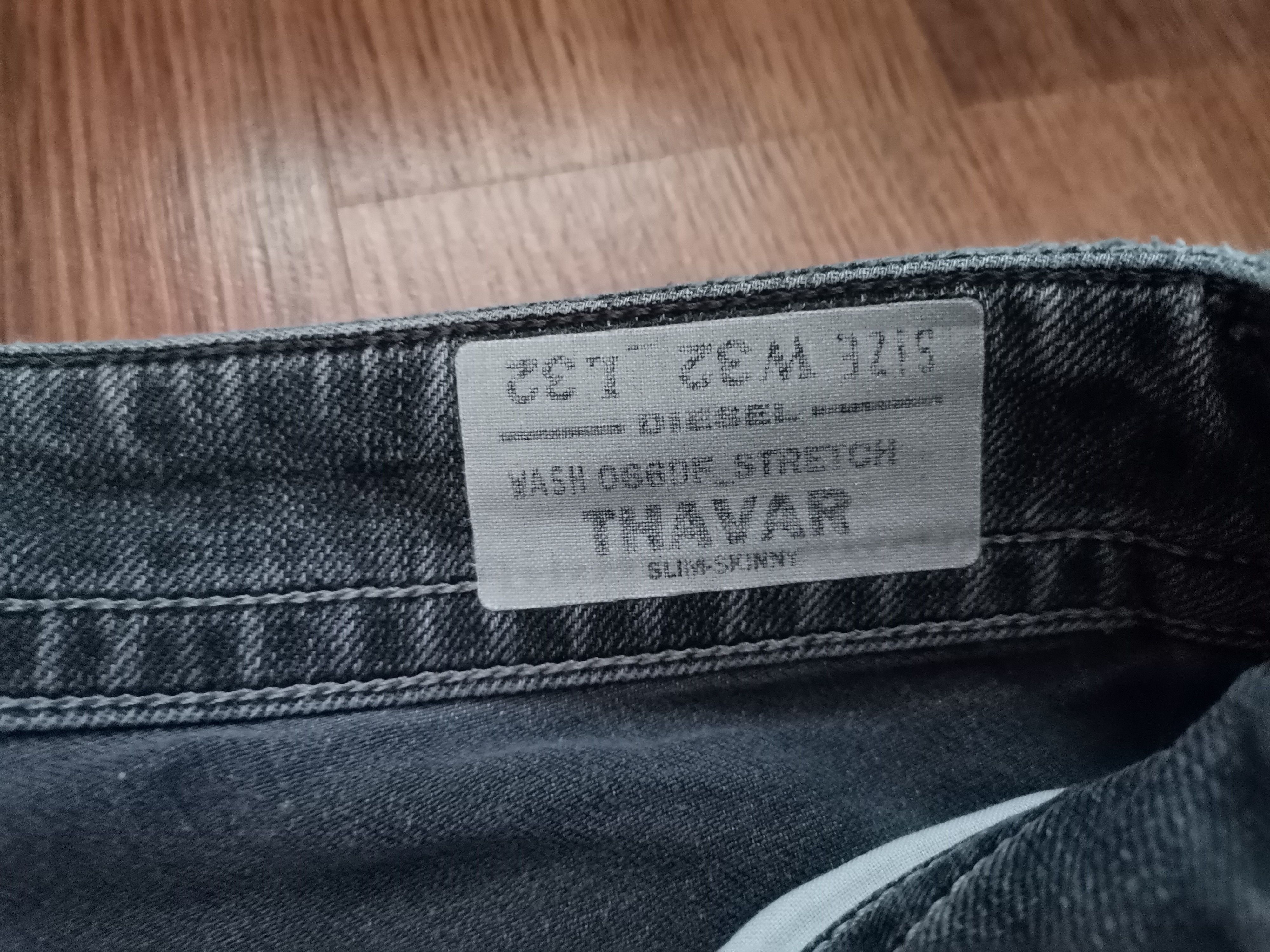 Diesel Diesel Thavar Jeans Size US 32 / EU 48 - 2 Thumbnail