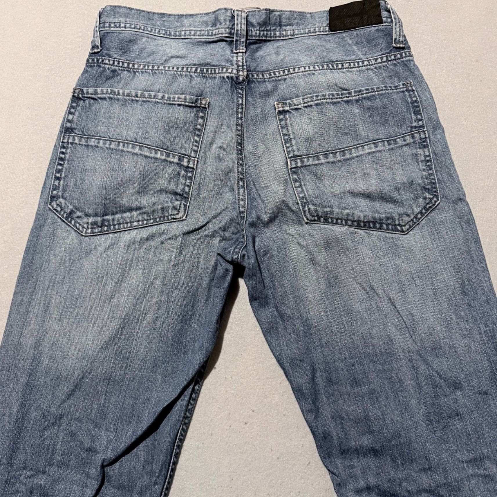 Vintage Tony Hawk Jeans Men's Blue Denim Pockets Low Rise Slim Fit Straight Zip Fly - 32 Size US 32 / EU 48 - 4 Thumbnail