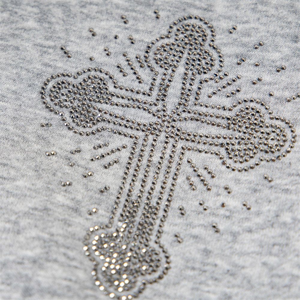 Vintage Men's casual retro loose stitching cross hoodie Size US M / EU 48-50 / 2 - 4 Thumbnail