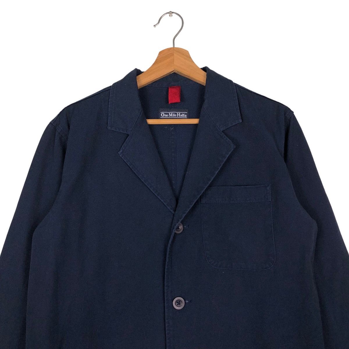 Japanese Brand 🔥Vintage Work Chore Jacket One Mile Half Issey Miyake Japan Size US M / EU 48-50 / 2 - 3 Thumbnail