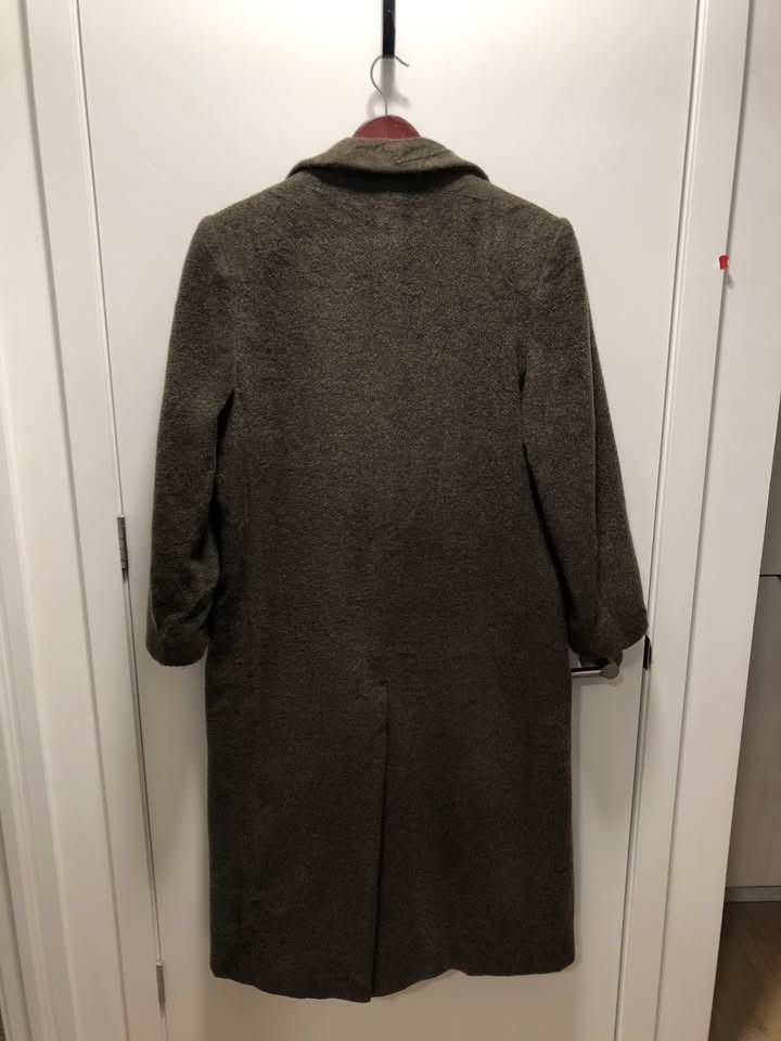 Bill Blass Dark Olive Green Vintage Coat Size US L / EU 52-54 / 3 - 6 Thumbnail