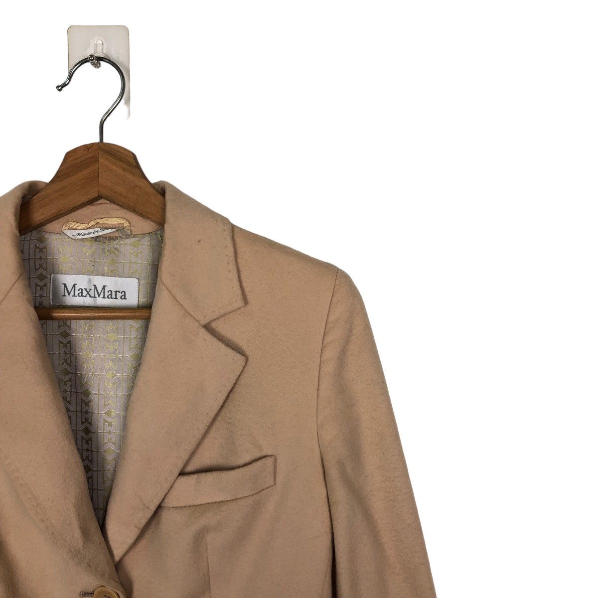 Vintage VINTAGE MAX MARA DOUBLE BREAST COATS JACKET MADE IN ITALY Size M / US 6-8 / IT 42-44 - 5 Thumbnail