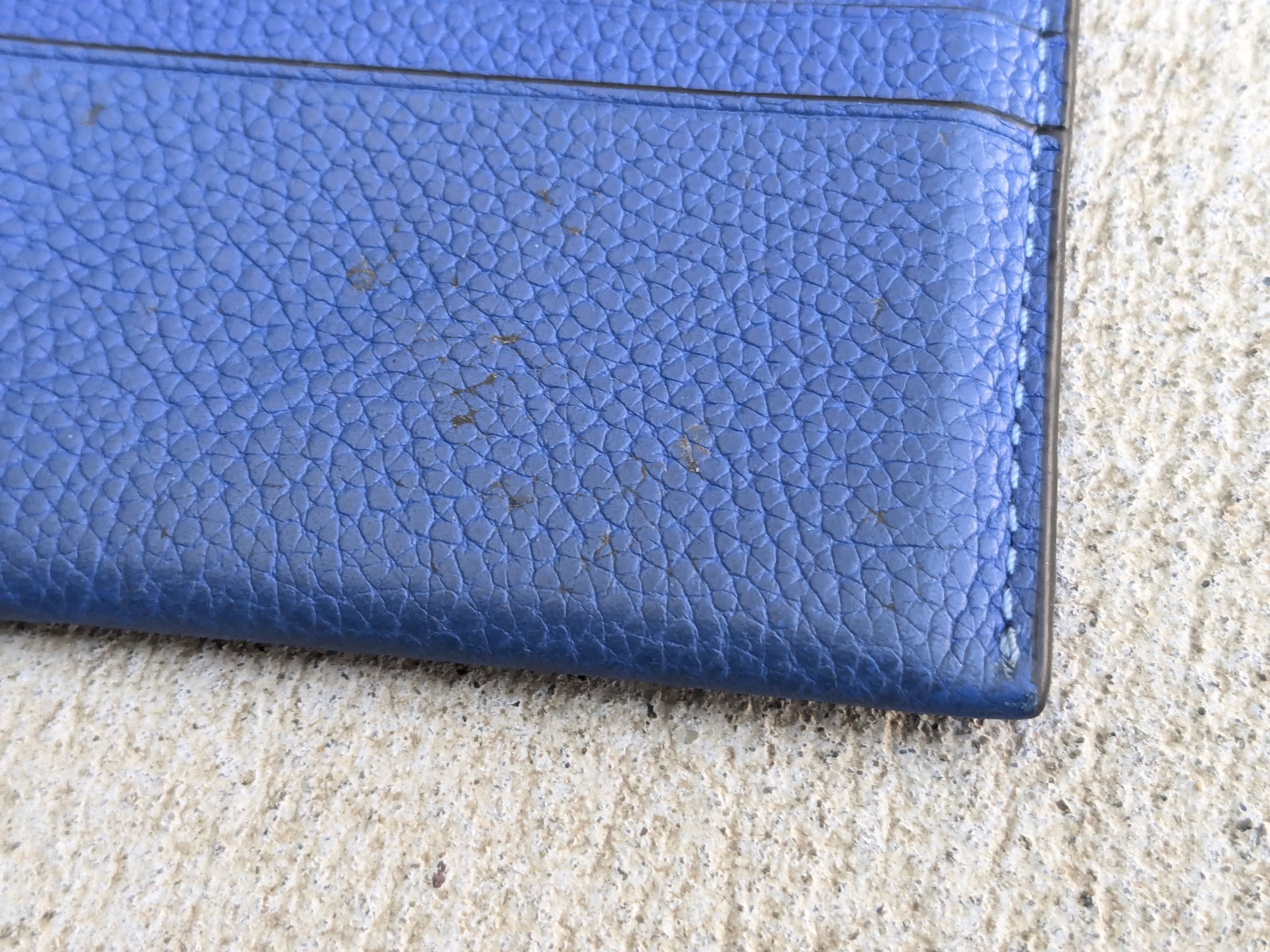 Coach × Vintage Coach Cardholder Wallet Blue Black Size ONE SIZE - 3 Thumbnail