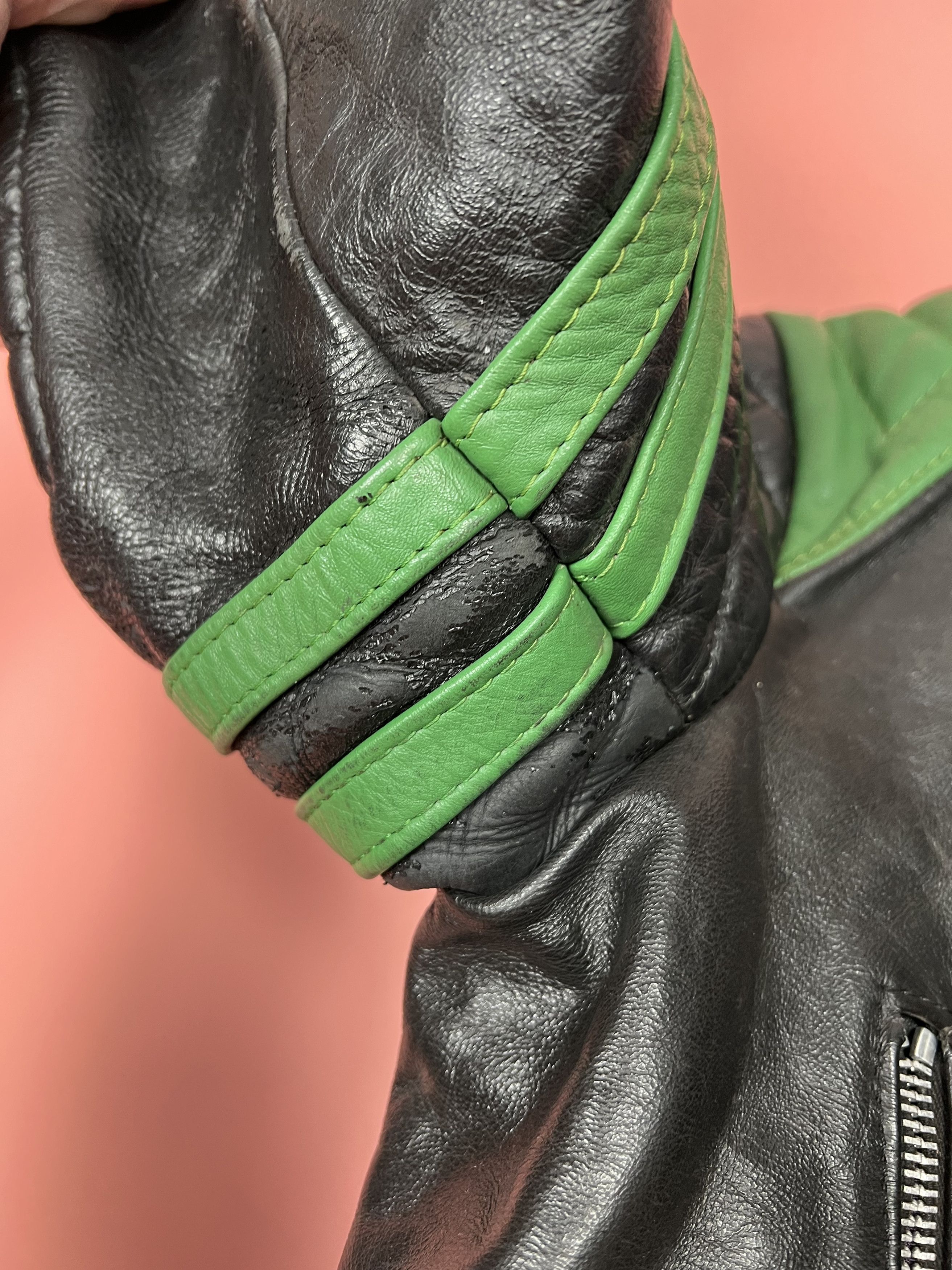Moto Cuir 70s 80s vintage rare leather racing jacket
