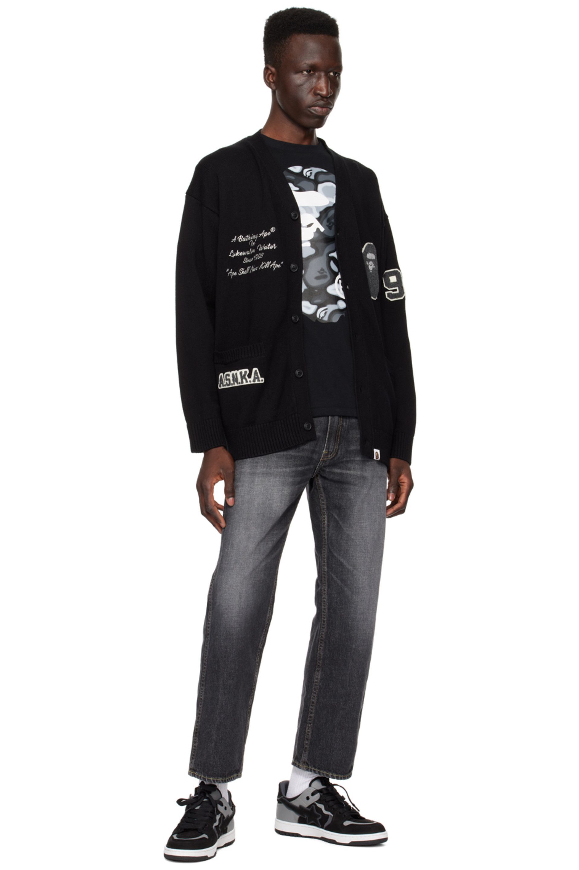 Bape Knit Cardigan Size US L / EU 52-54 / 3 - 15 Thumbnail