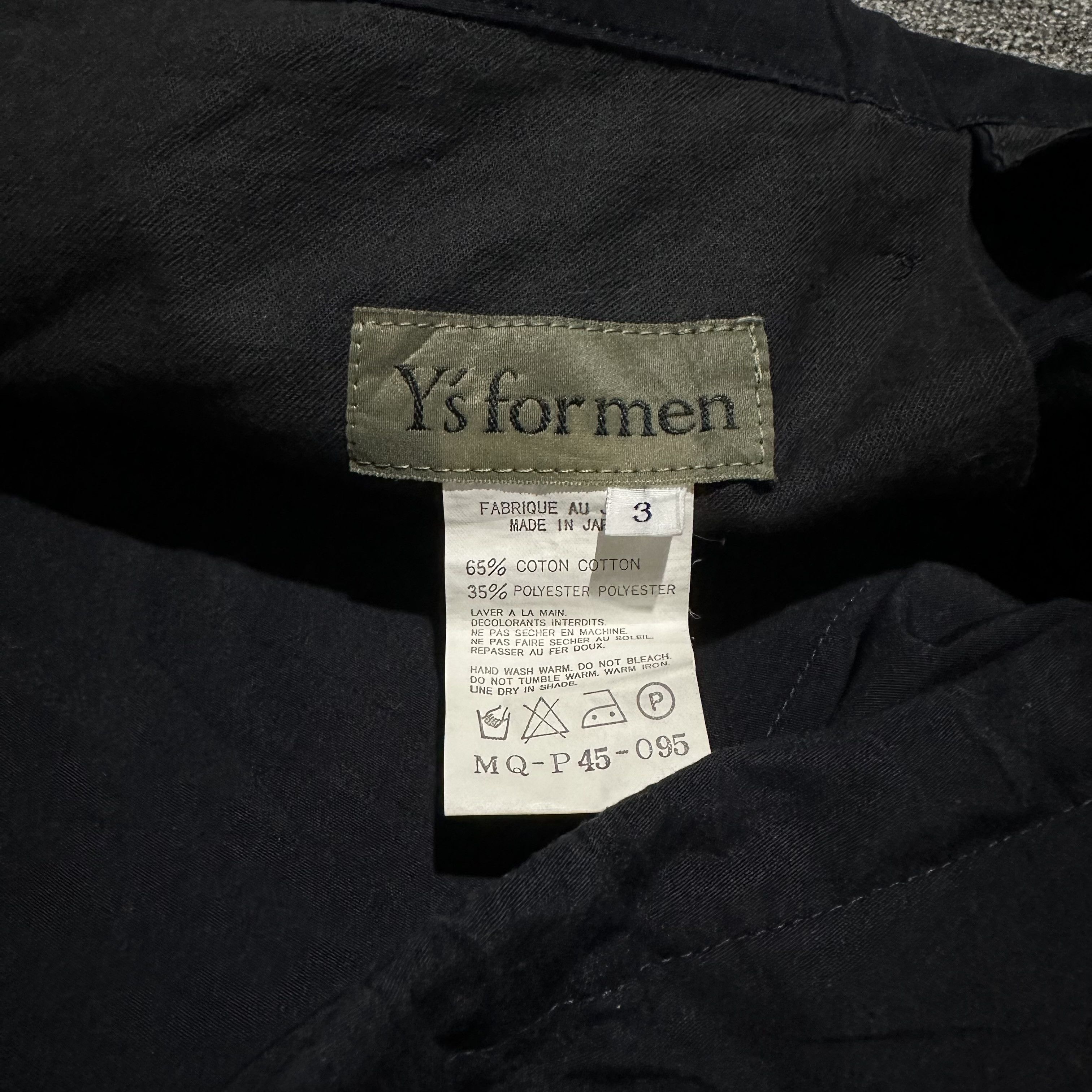 Yohji Yamamoto Yohji Yamamoto Y’s Shorts Size US 33 - 6 Thumbnail