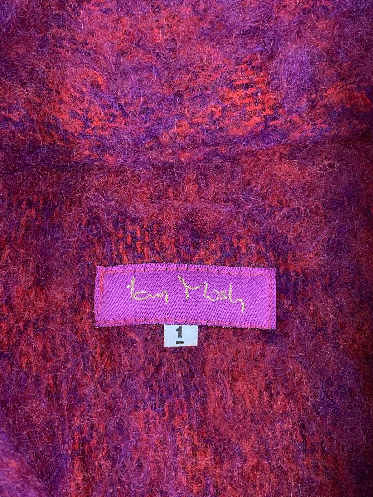 Designer × Japanese Brand × Vintage Rare Ian Mosh Avantgarde Mohair Jacket Vivienne Style Size S / US 4 / IT 40 - 3 Thumbnail