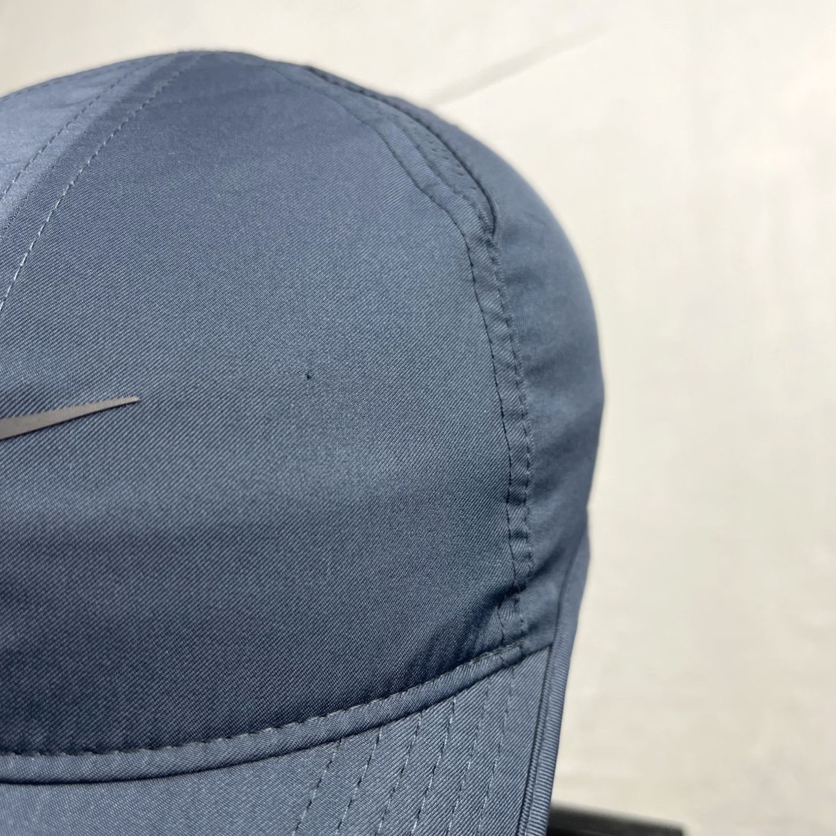 Nike Nike Featherlight Hat Cap Mens Adjustable 6 Panel Dri Fit Running Training Adult Blue Lightweight Breathable Quick Dry Baseball Cap Men Size ONE SIZE - 4 Thumbnail