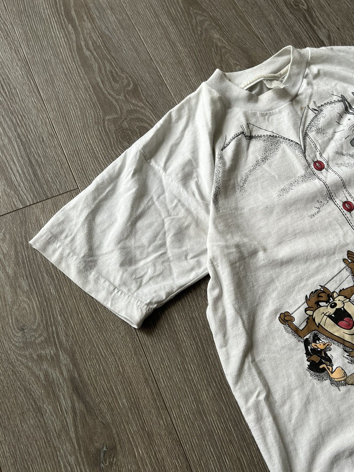 Vintage × Warner Bros Vintage 💥 Warner Bros Taz T-Shirt Movie Size US L / EU 52-54 / 3 - 6 Thumbnail