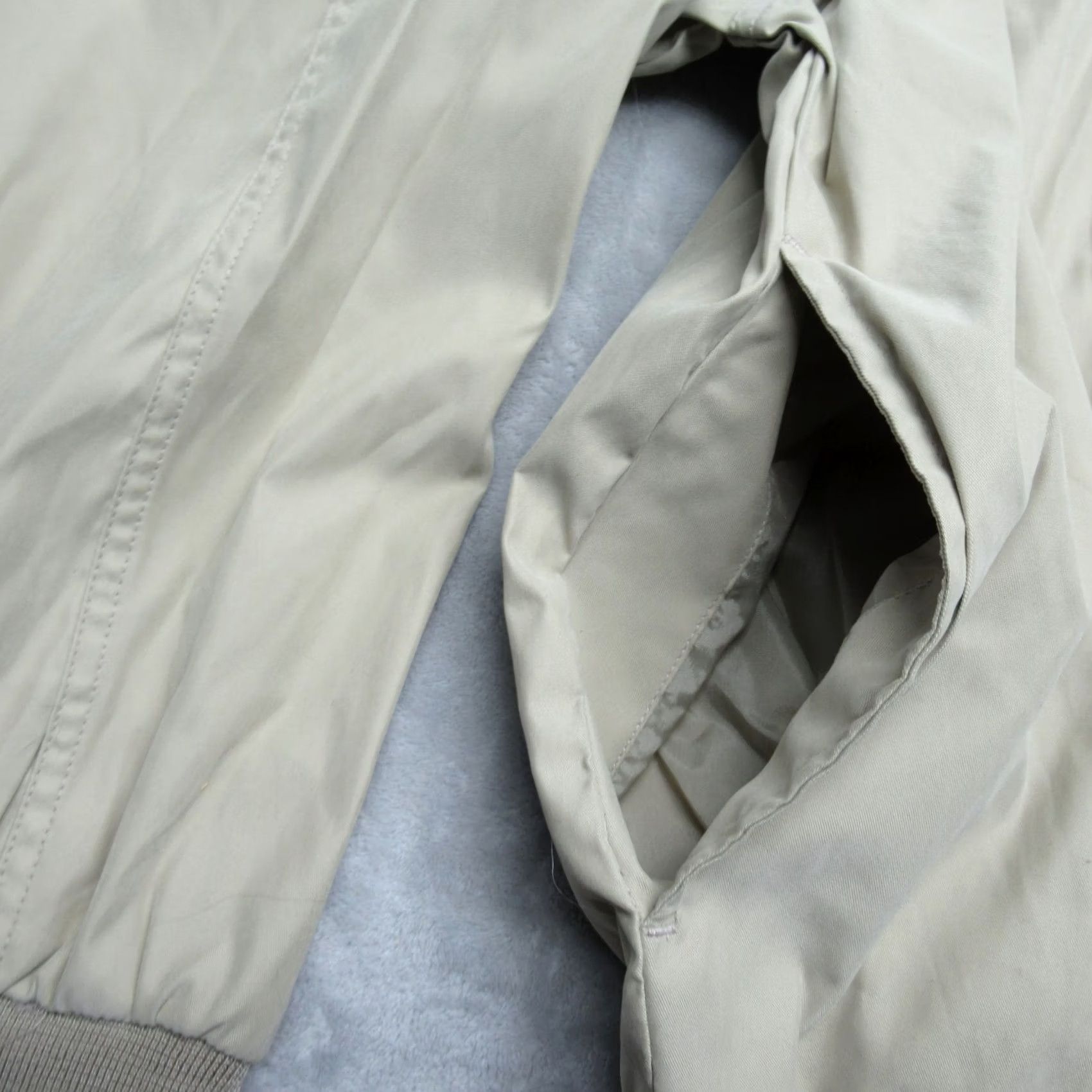 Weatherproof Weatherproof Jacket Men L Cream Knit Trim 1/4 Zip Solid Outdoor Golf Hiking Fall Winter Size US L / EU 52-54 / 3 - 3 Thumbnail