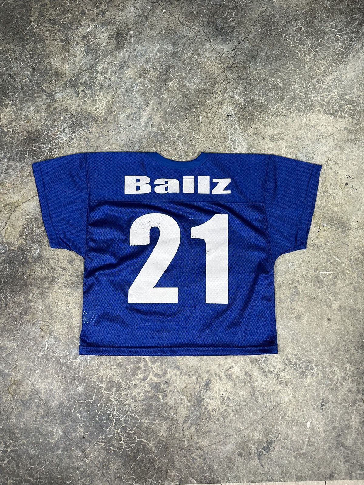 NFL × Vintage Vintage Mesh Cropped Football Jersey Size US M / EU 48-50 / 2 - 6 Thumbnail