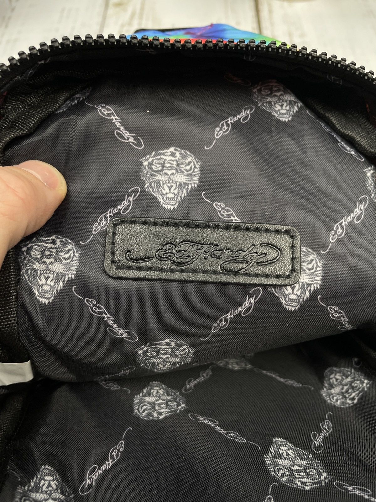 Christian Audigier × Ed Hardy Ed Hardy Sling Bag Vintage Drip Japanese Size ONE SIZE - 5 Thumbnail