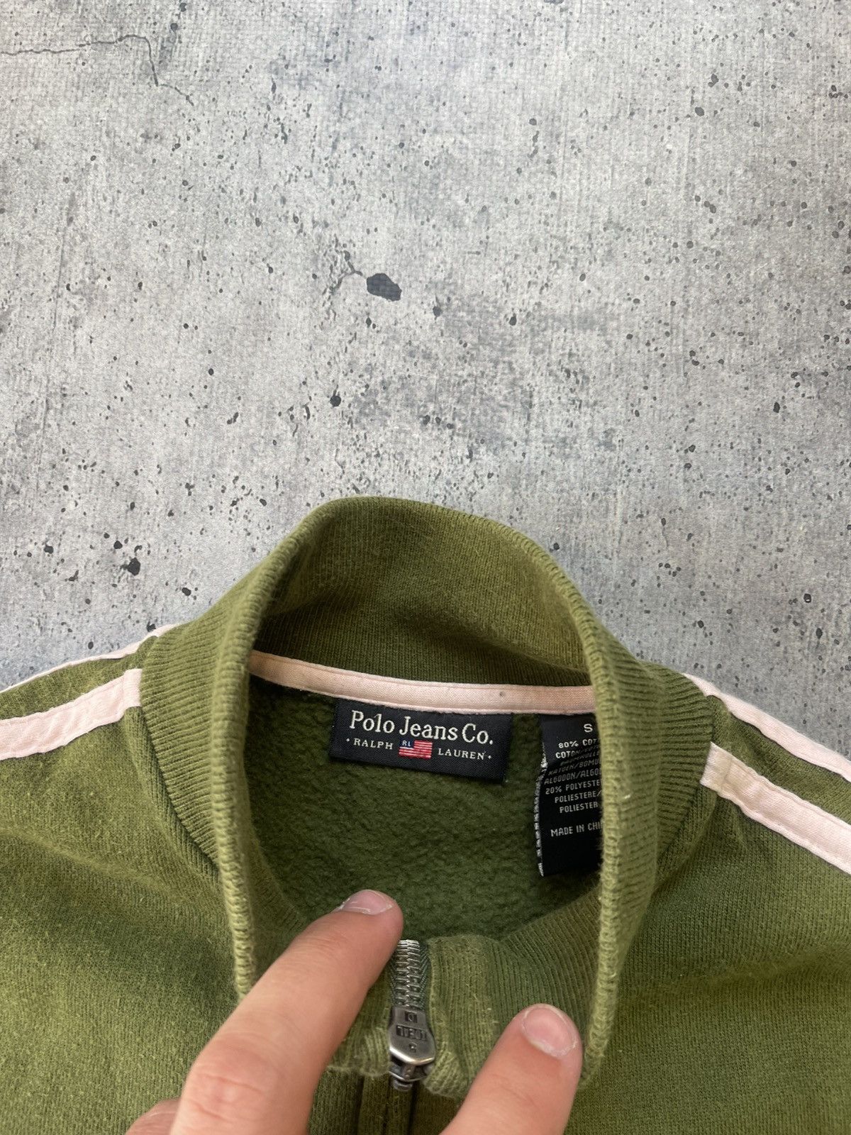 If Six Was Nine × Polo Ralph Lauren Y2K Polo Jeans Ralph Lauren Zip Up Pullover Big Logo Size S / US 4 / IT 40 - 7 Thumbnail