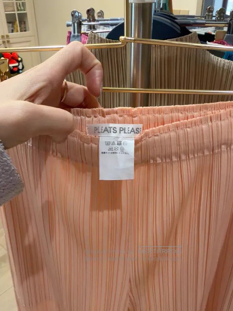 Issey Miyake Issey Miyake Pink Ruched Pants Size 25" / US 0 / IT 36 - 5 Thumbnail