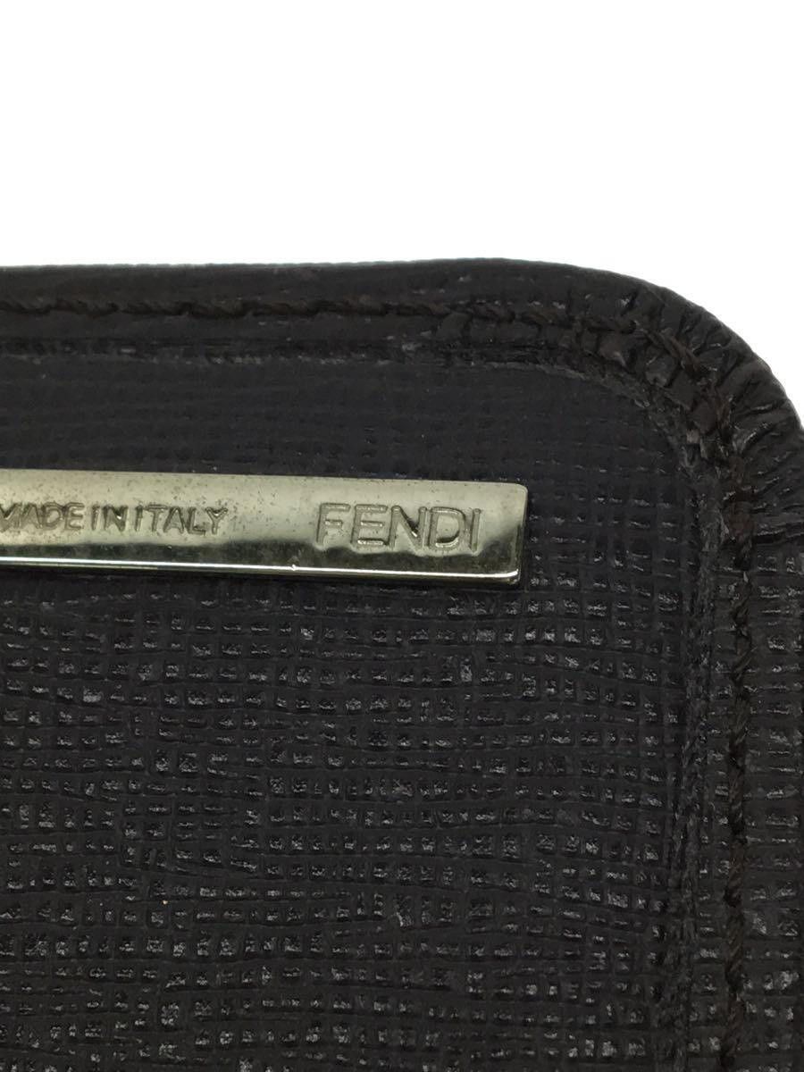 Fendi Fendi Leather Long Wallet Purple Size ONE SIZE - 3 Thumbnail