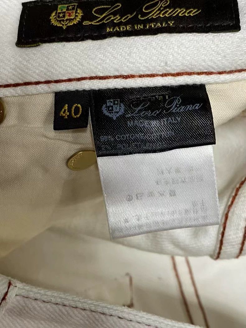 Loro Piana LORO PIANA Denim Jeans Size 26" / US 2 / IT 38 - 7 Thumbnail