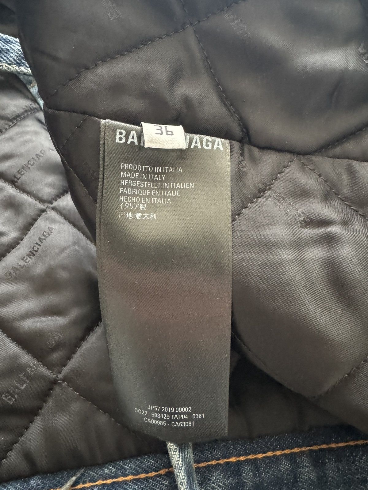 Balenciaga Balenciaga Quilted Padded Puffer Oversized Kimono Jacket Size US S / EU 44-46 / 1 - 9 Thumbnail