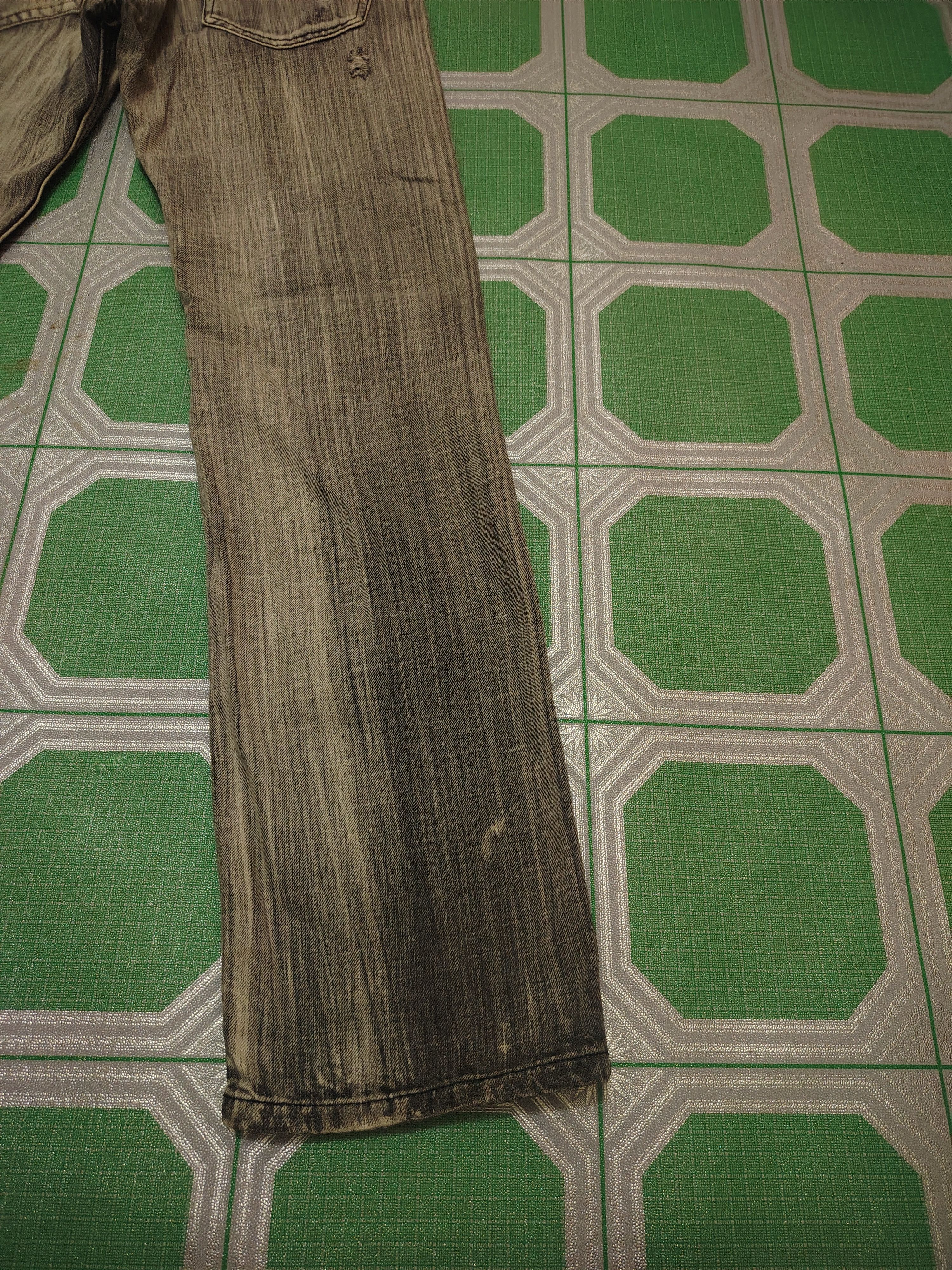 Japanese Brand Japanese international world jeans distressed jeans Size US 30 / EU 46 - 11 Thumbnail