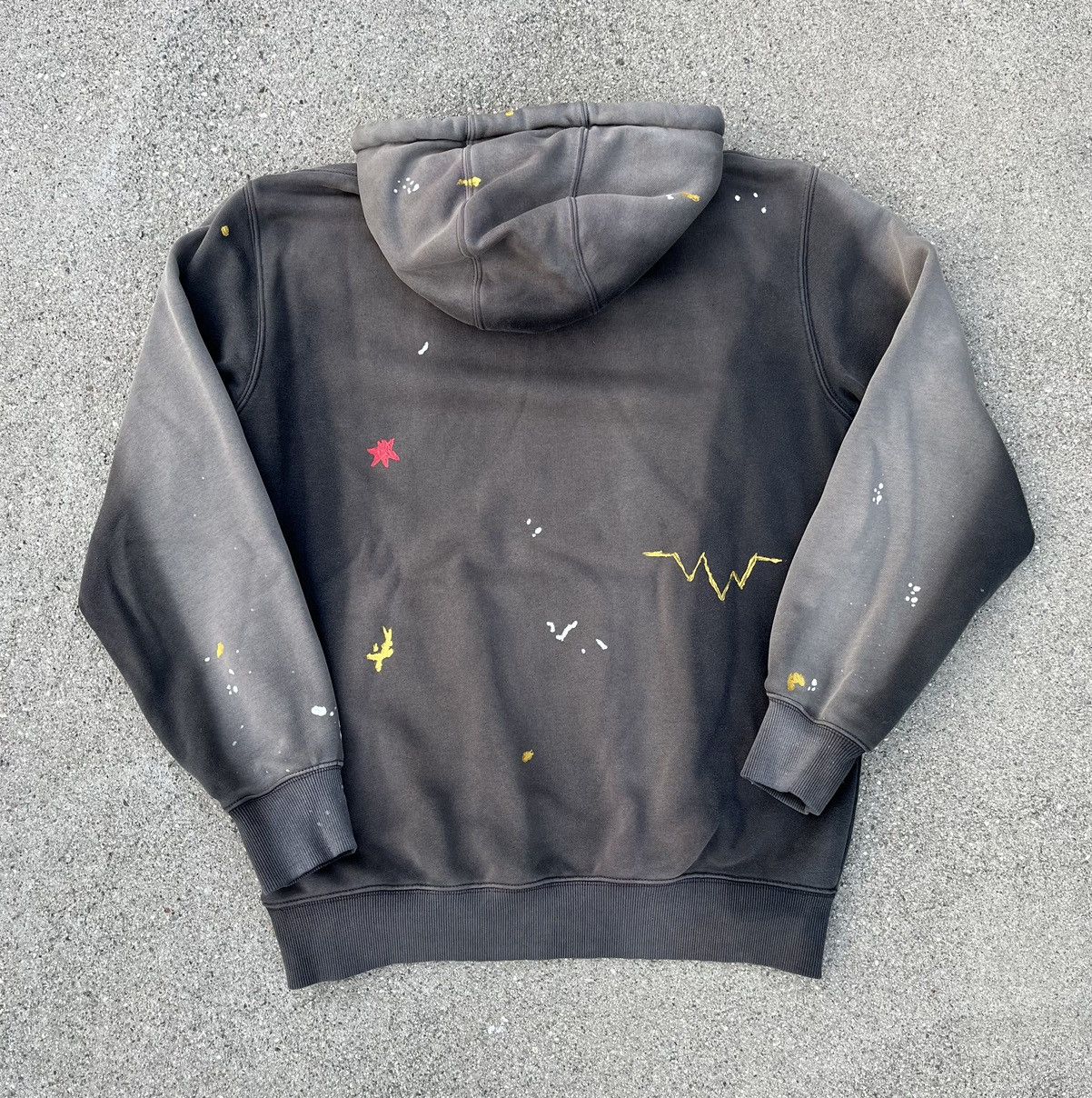 Carhartt × Carhartt Wip Custom Carhartt Hoodie Sun Fade Distressed Rain Defender Size US M / EU 48-50 / 2 - 9 Thumbnail