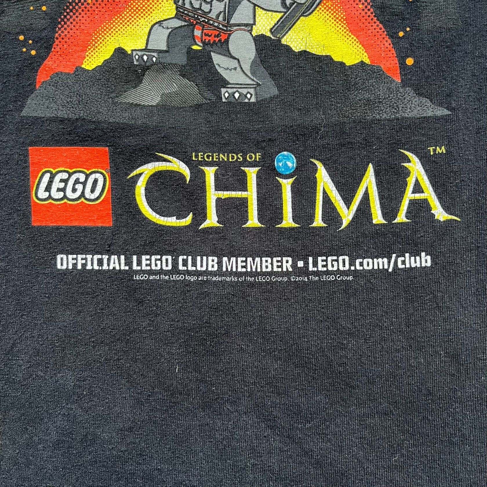 LEGO Lego Legends Of Chima 2014 Black Tee Size US L / EU 52-54 / 3 - 4 Thumbnail