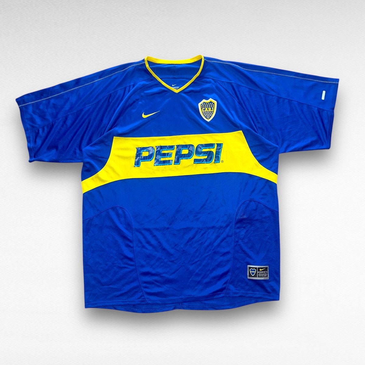 NIKE BOCA JUNIORS 2003-2004 HOME Jersey Futbol Soccer XL