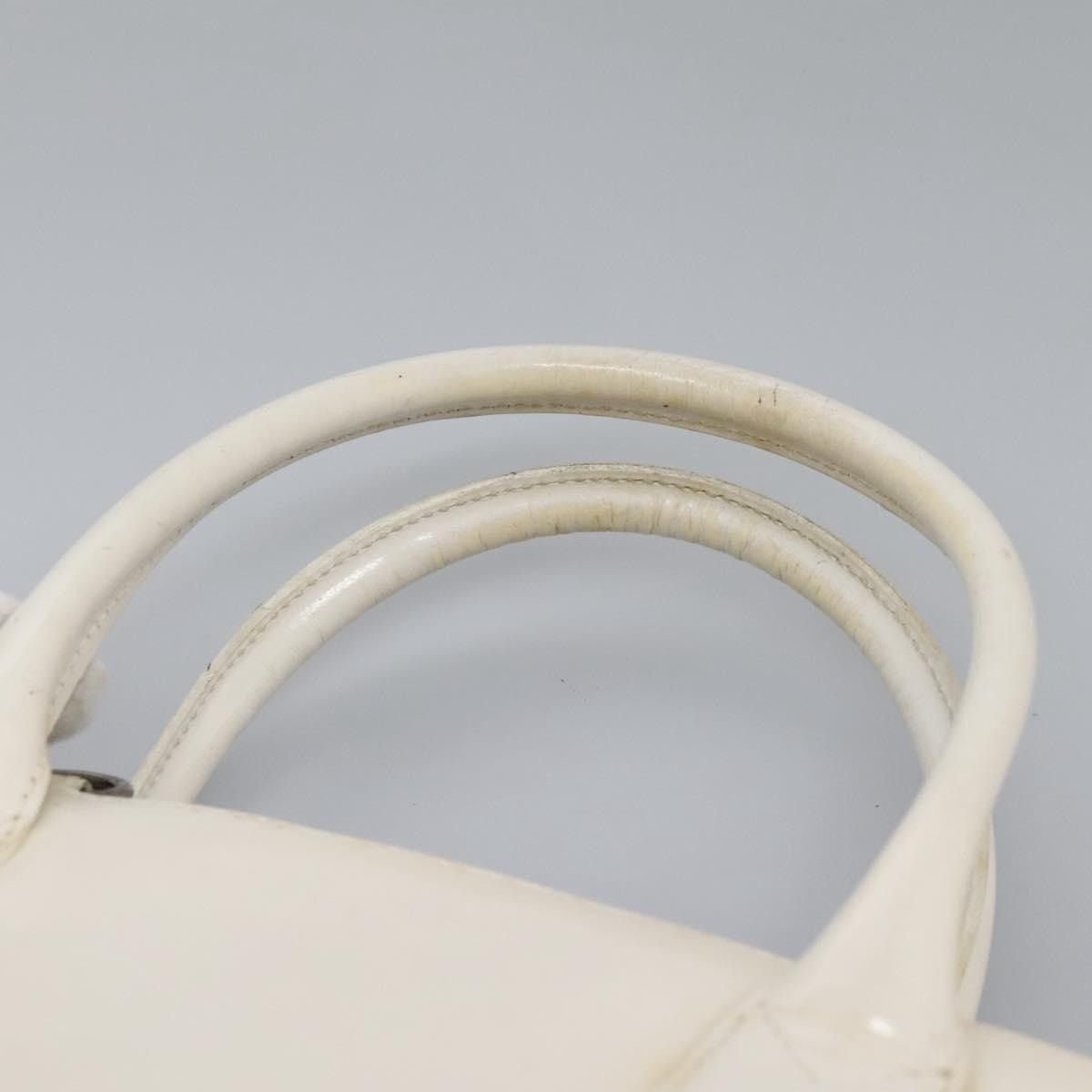 Gucci GUCCI Hand Bag Enamel White Size ONE SIZE - 8 Thumbnail