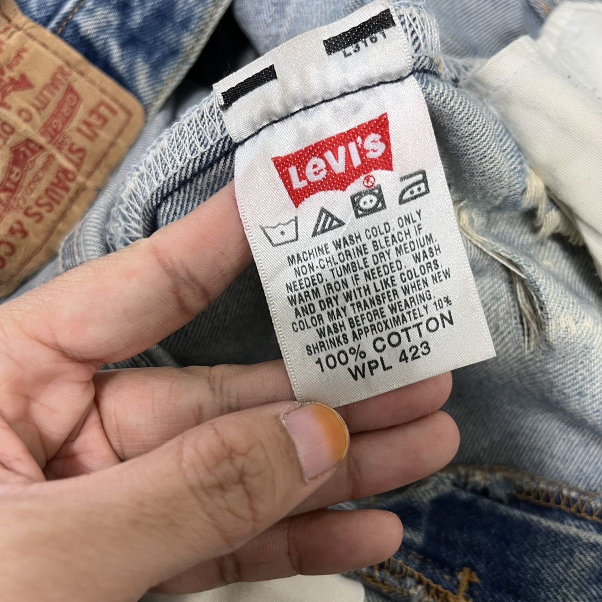 Levi's Vintage Levis Lot 501 Distressed Denim Jeans Size US 34 / EU 50 - 15 Thumbnail