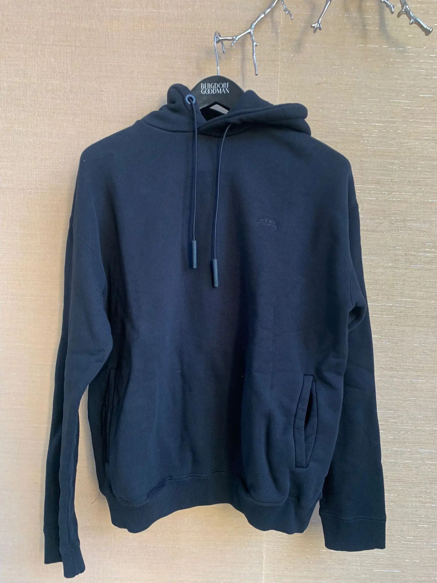 A-COLD-WALL* Cotton Loop Hoodie in Black Size US M / EU 48-50 / 2 - 8 Thumbnail