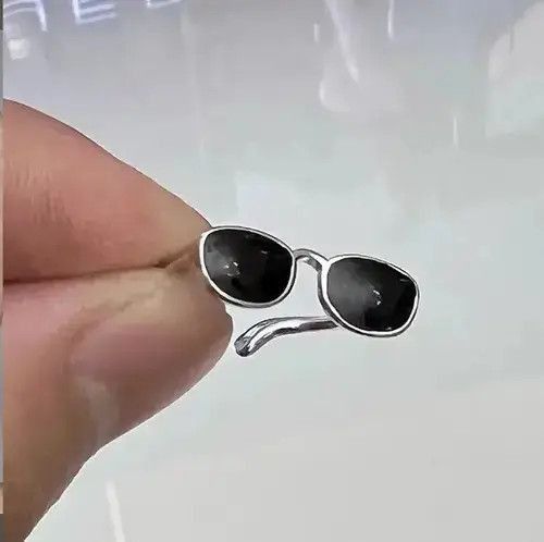 Electric Visual × Japanese Brand × Jewelry Avant garde sunglasses ring aesthetic y2k Size ONE SIZE - 3 Thumbnail