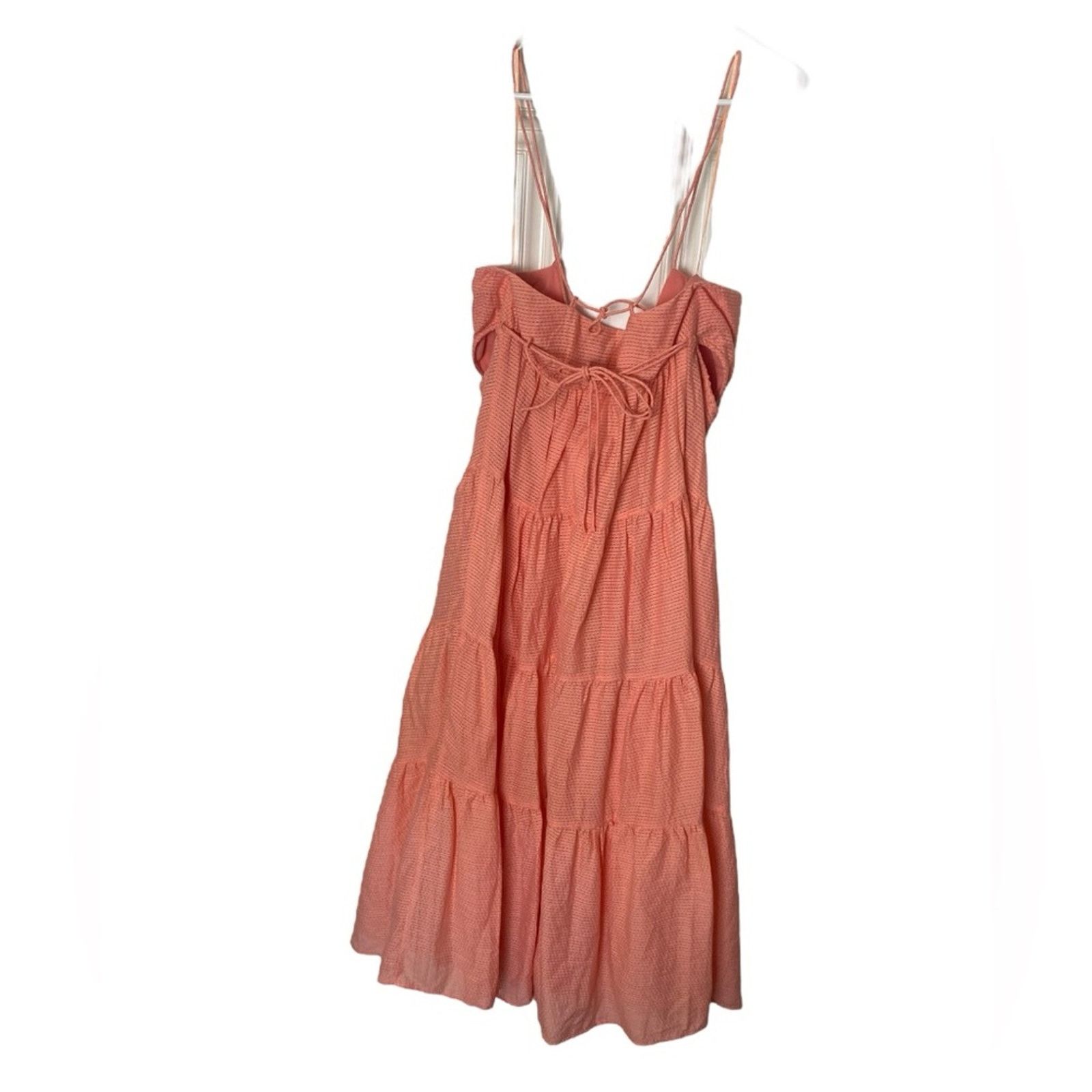 REVOLVE FINDERS KEEPERS GEORGIA MIDI DRESS CORAL 4 Size S / US 4 / IT 40 - 2 Thumbnail