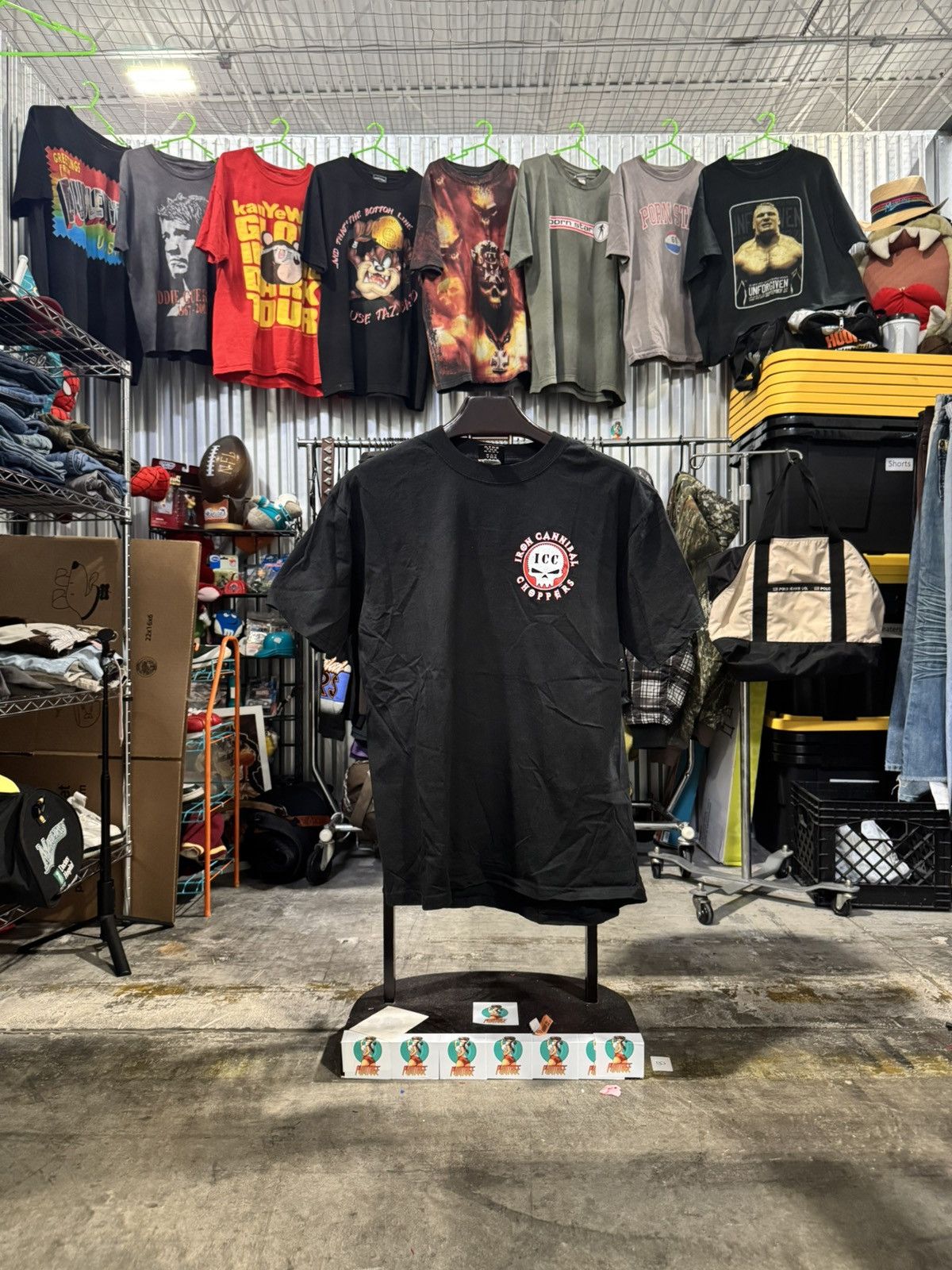 West Coast Choppers Y2K Vintage Iron Cannibal Choppers Tee Large Size US L / EU 52-54 / 3 - 3 Thumbnail
