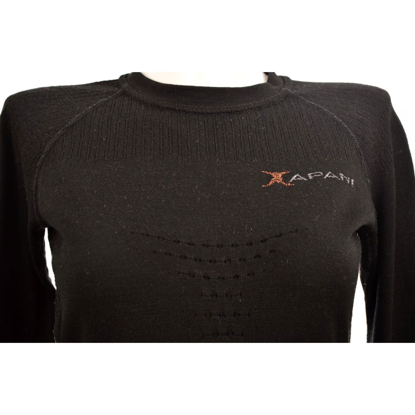 Vintage X-Bionic Apani P.V. 2.1 Merino Wool Blend Long Sleeve Top Base Layer Lady S/M Shirt Womens Size M / US 6-8 / IT 42-44 - 2 Thumbnail