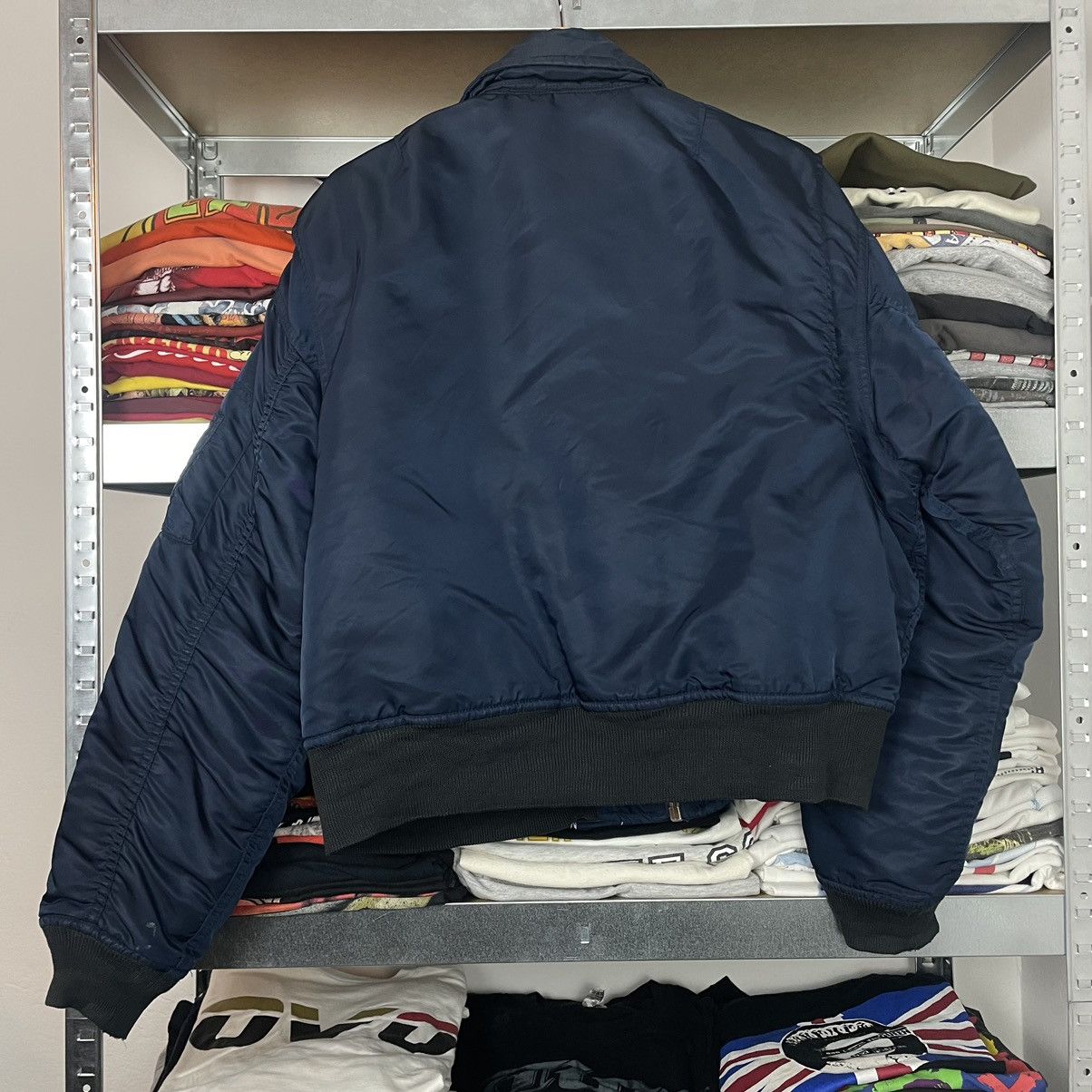 Vintage VERY RARE VINTAGE JACKET FLIGHT BOMBER CWU 45 ISSUED Size US L / EU 52-54 / 3 - 7 Thumbnail