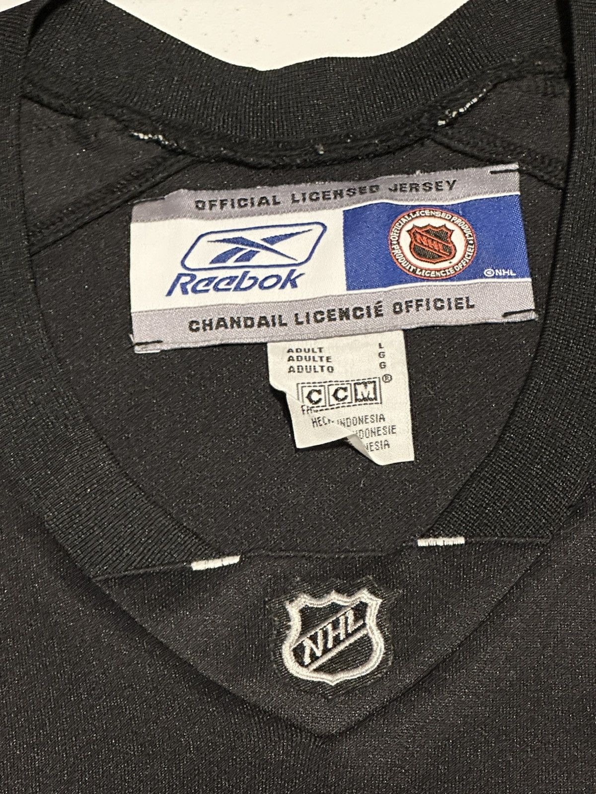 Reebok Vintage Boston Bruins NHL Hockey CCM Rebook jersey Size US L / EU 52-54 / 3 - 3 Thumbnail