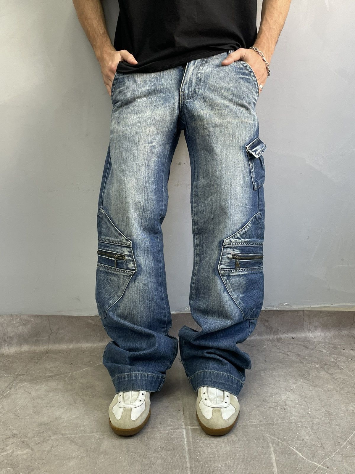 Diesel Diesel style cargo distressed jeans y2k hype Size US 32 / EU 48 - 1 Thumbnail