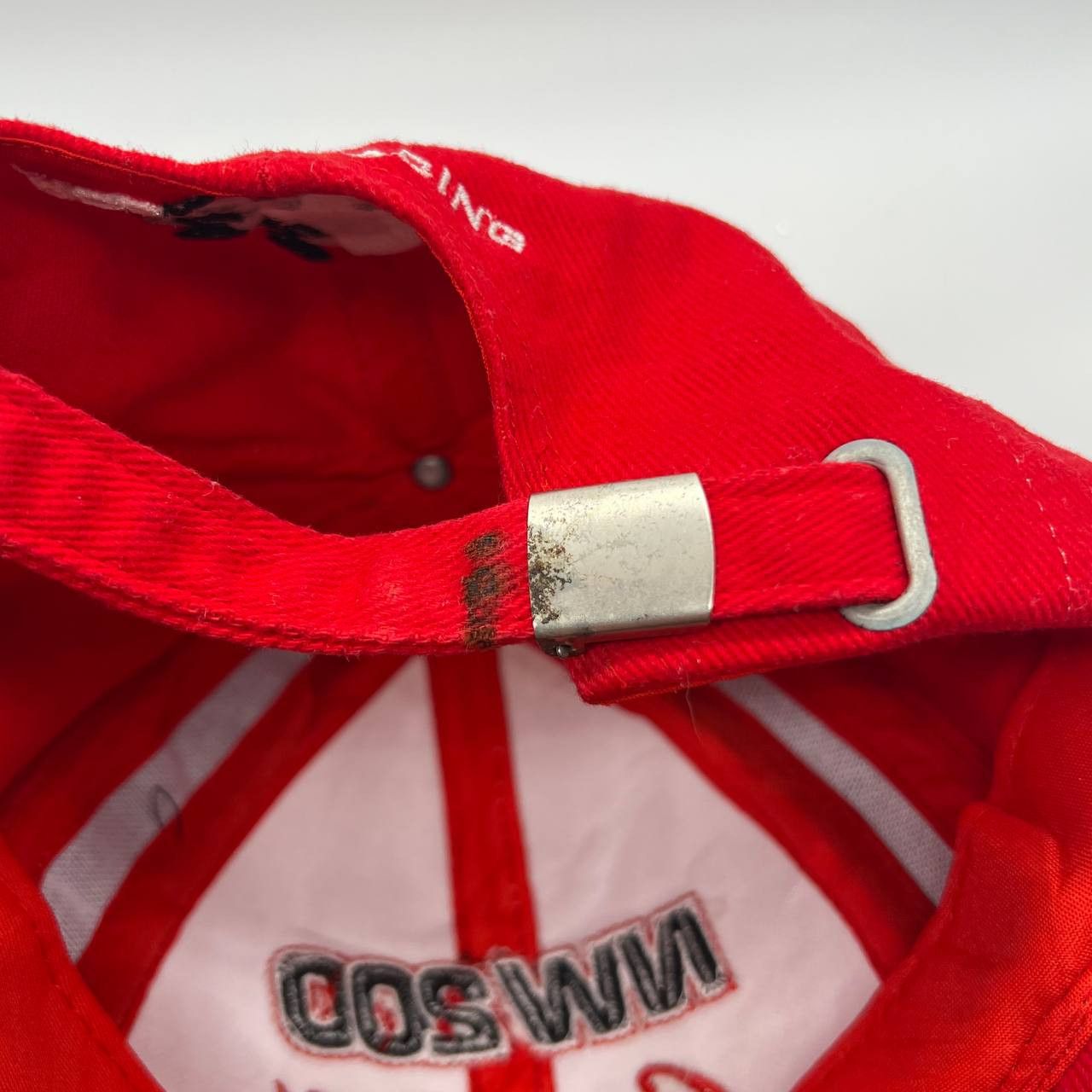 Yamaha Yamaha Racing R1 CocaCola Motorcycle Hat Cap Vntg Nw200 Size ONE SIZE - 12 Thumbnail