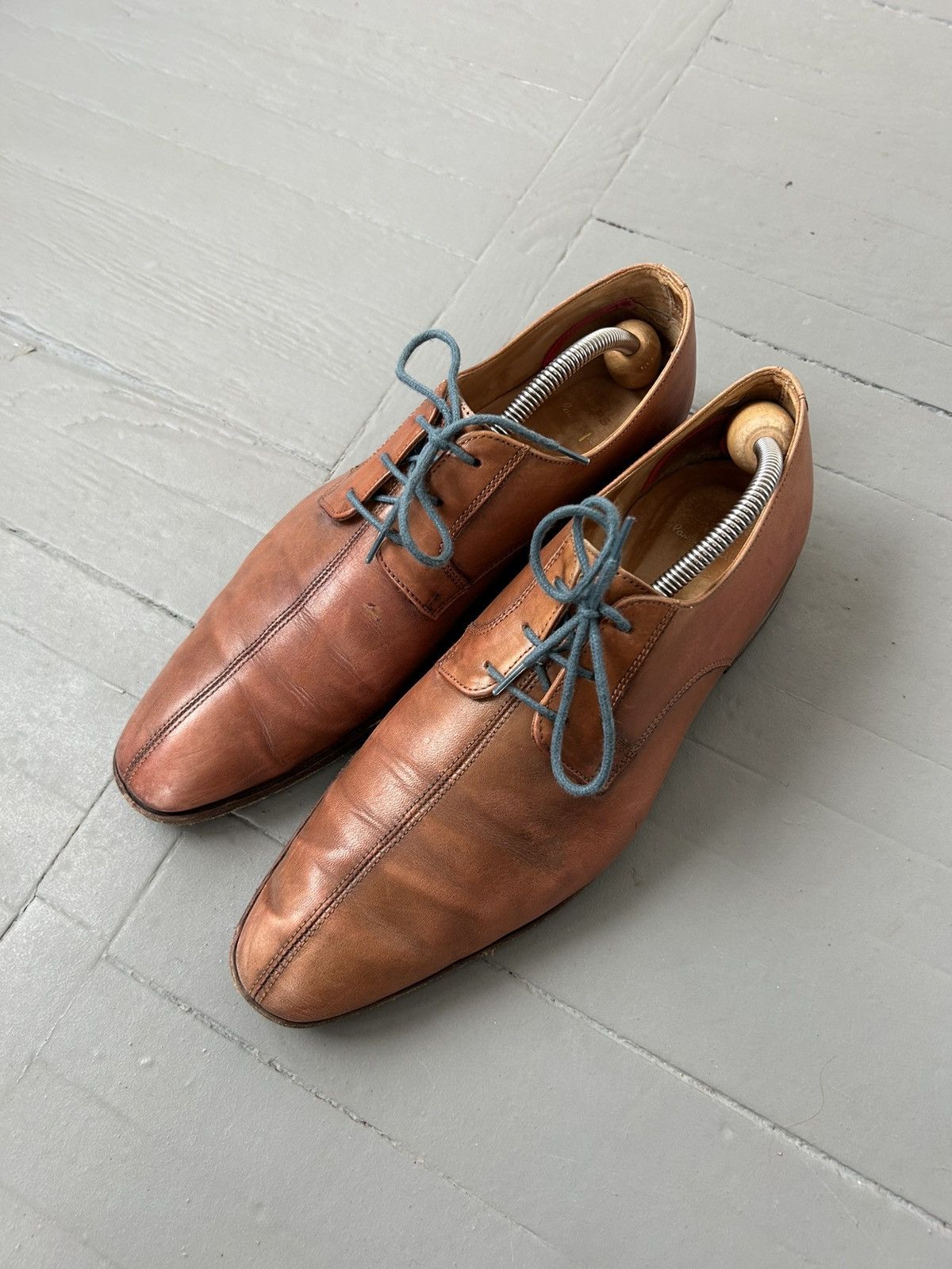 Paul Smith Paul Smith brown leather shoes Size US 10 / EU 43 - 2 Thumbnail