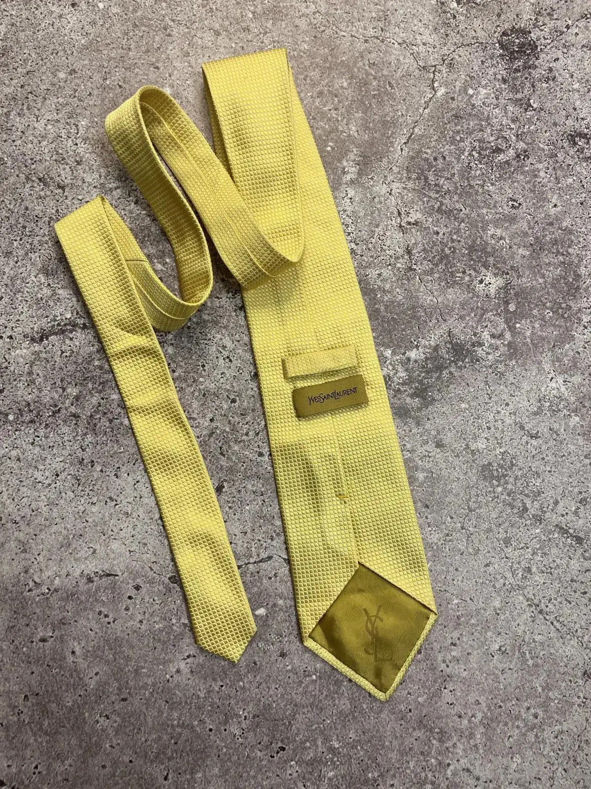 Yves Saint Laurent Yves Saint Laurent Vintage YSL Tie Size ONE SIZE - 2 Thumbnail