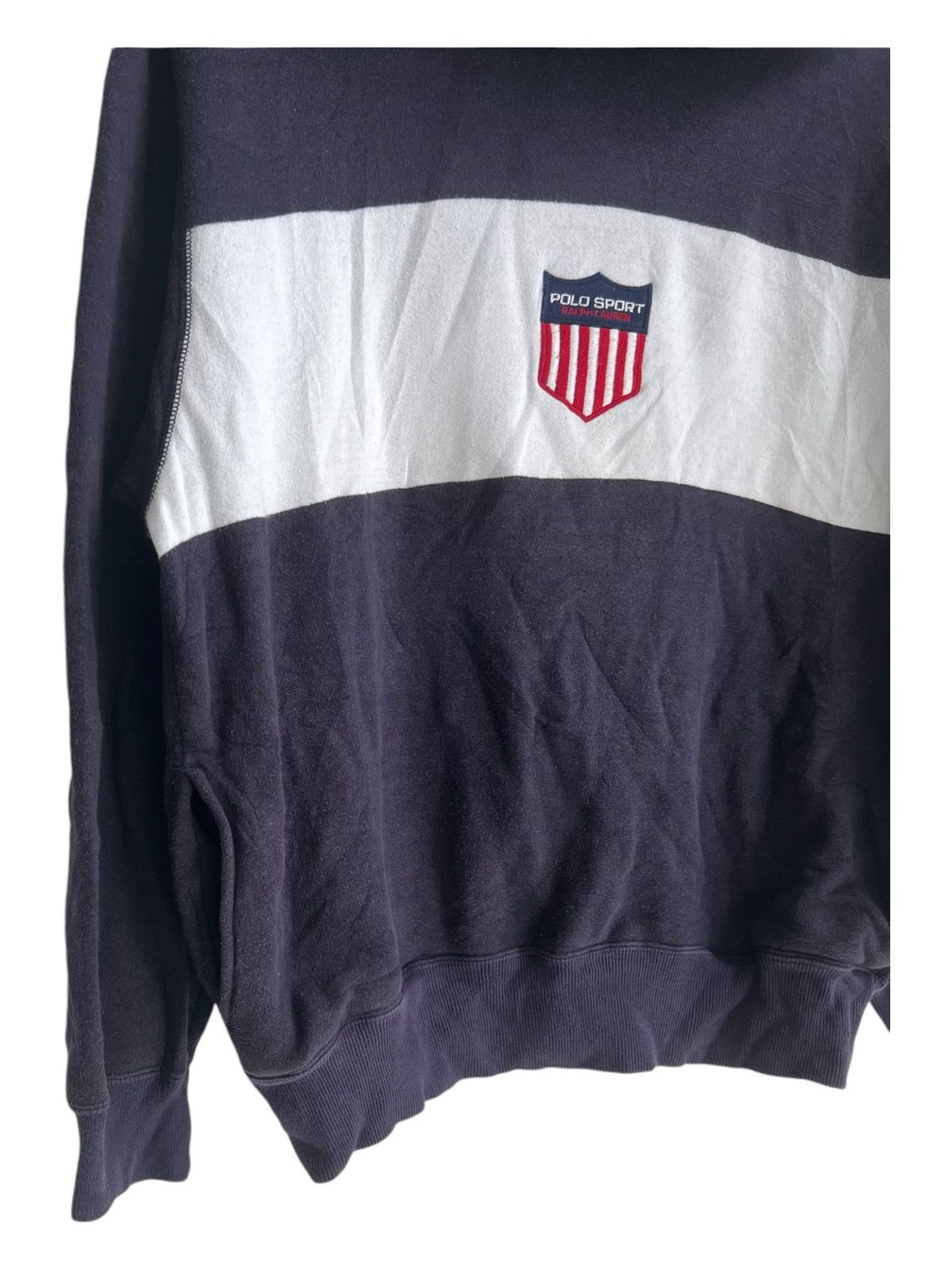 Lo Life 1990s OG Polo Sport Ralph Lauren K Swiss Crest Logo Hoodie Size US M / EU 48-50 / 2 - 6 Thumbnail