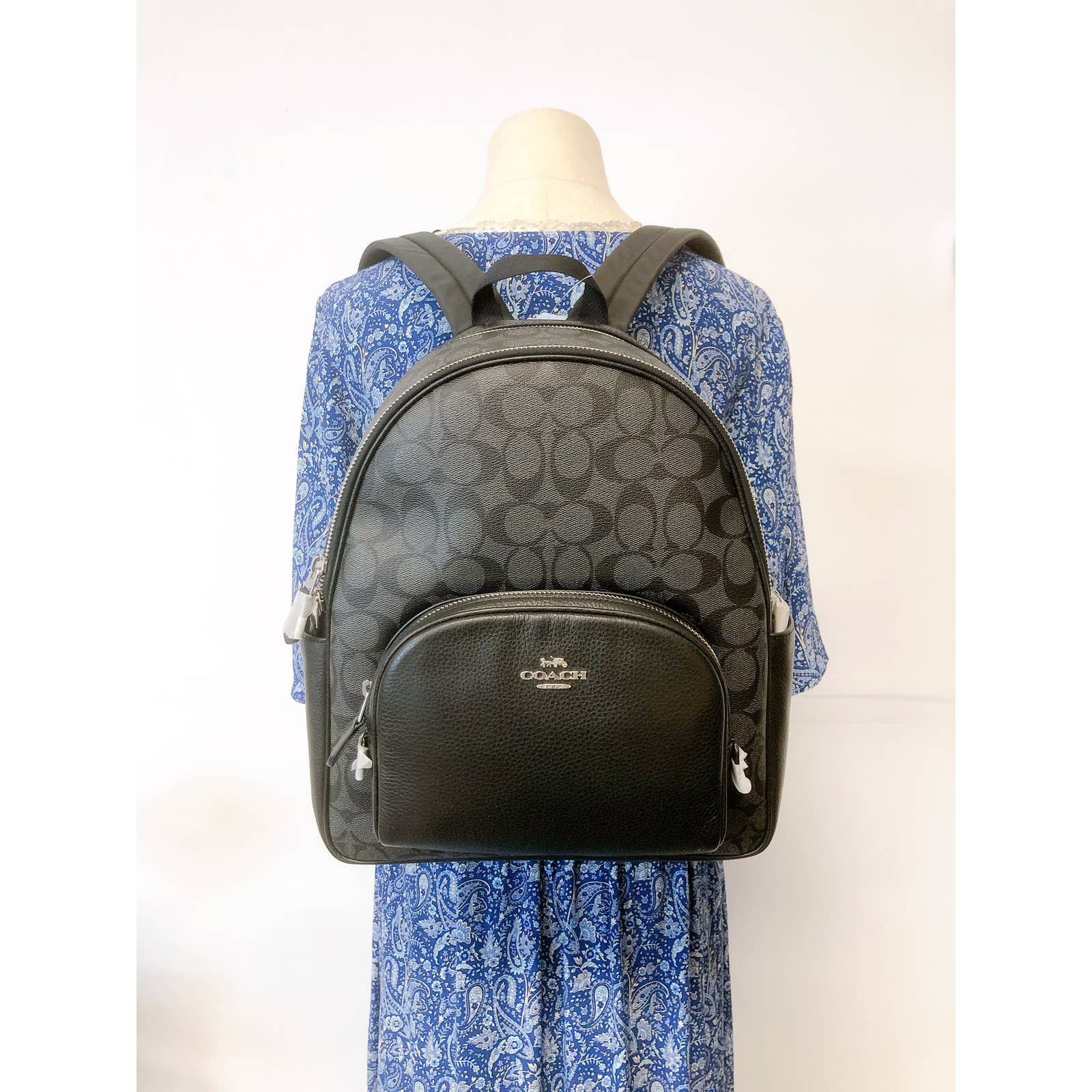 Coach Coach 5671 Court Backpack In Signature Canvas Grailed