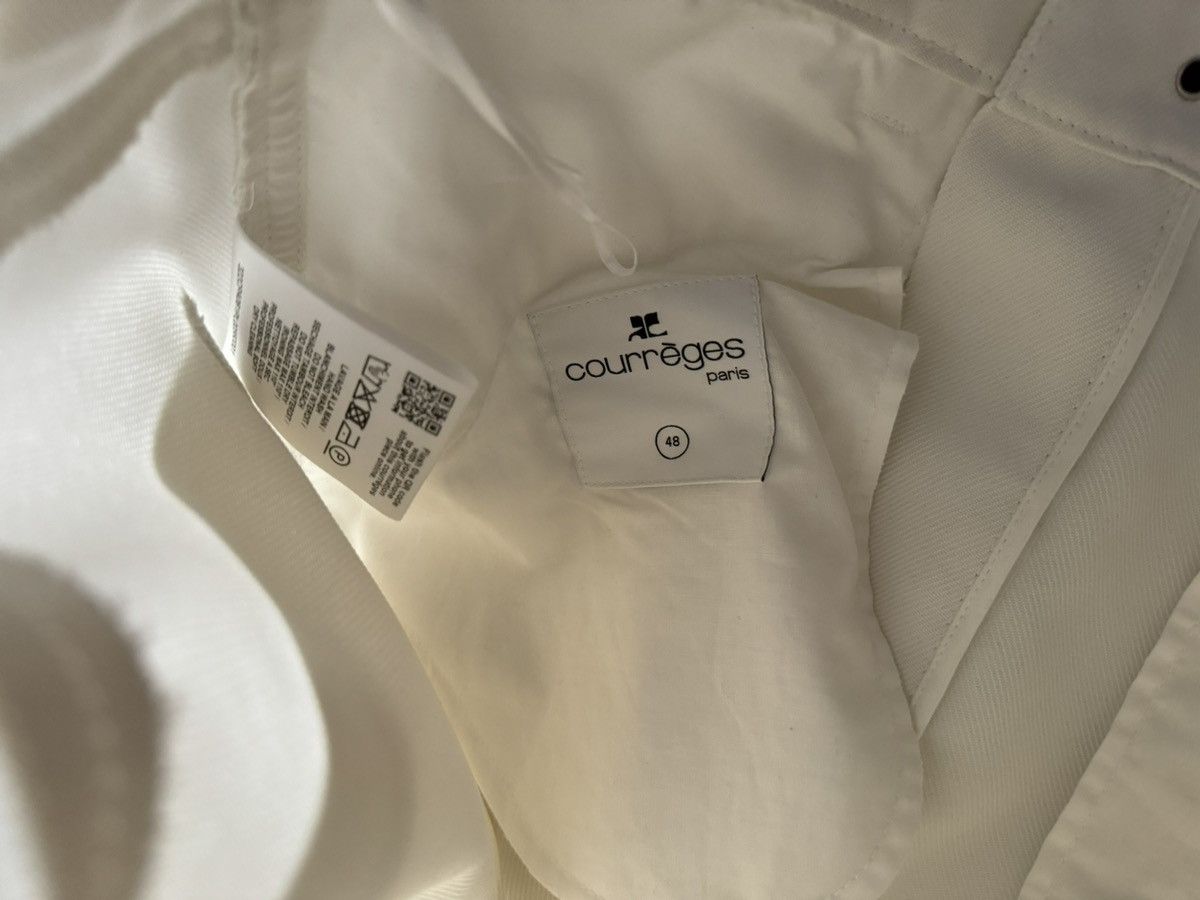 Courreges Courreges Technical White Pants Size US 31 - 4 Thumbnail