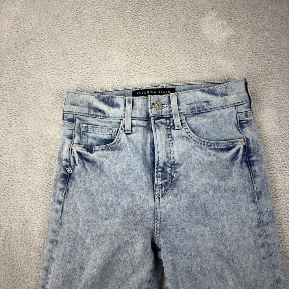 Veronica Beard Veronica Beard Jeans Ryleigh Slim Straight High Rise Women’ Size 25" / US 0 / IT 36 - 2 Thumbnail