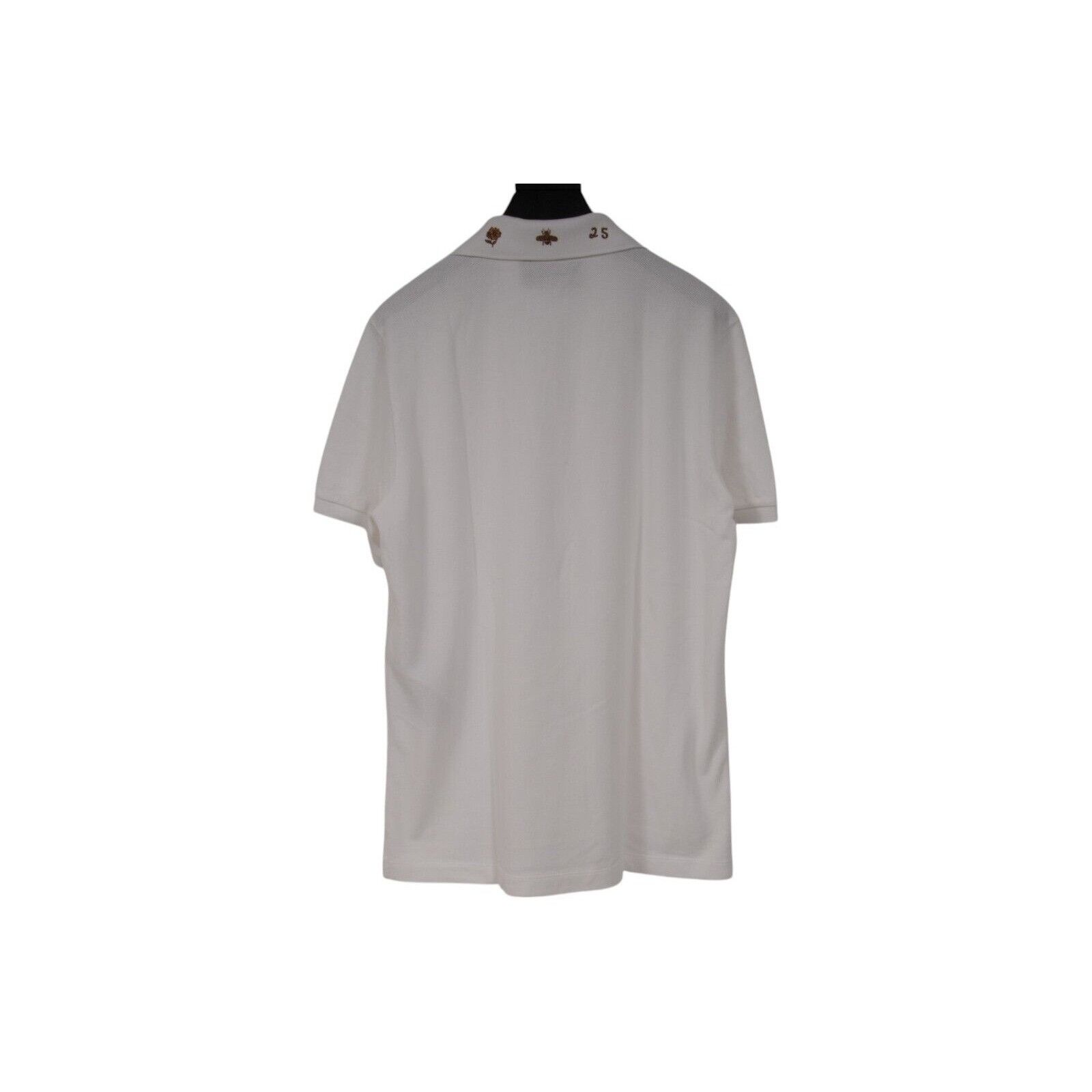 Gucci Embroiderd Butterfly Snake Polo White Size US L / EU 52-54 / 3 - 4 Thumbnail