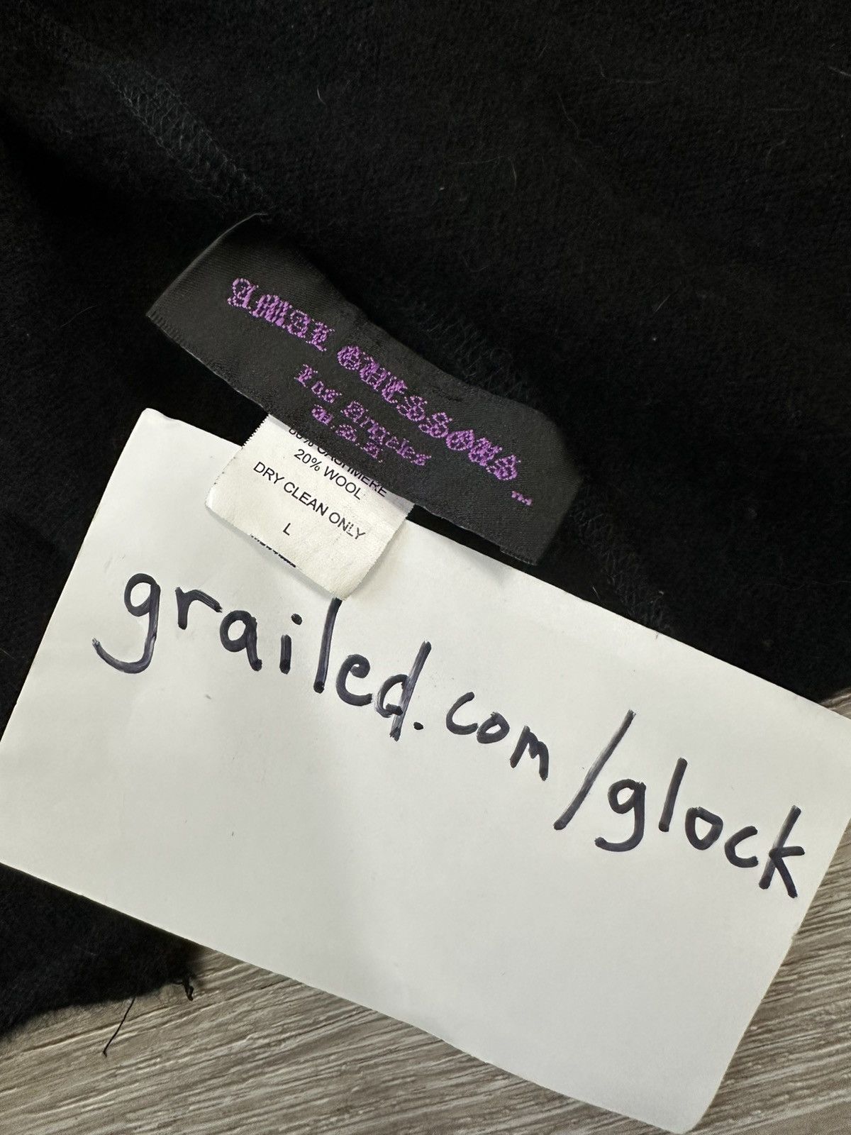 A&G Rock A&G Rock Triple Cross Black Cashmere Alligator Leather Size US L / EU 52-54 / 3 - 12 Thumbnail