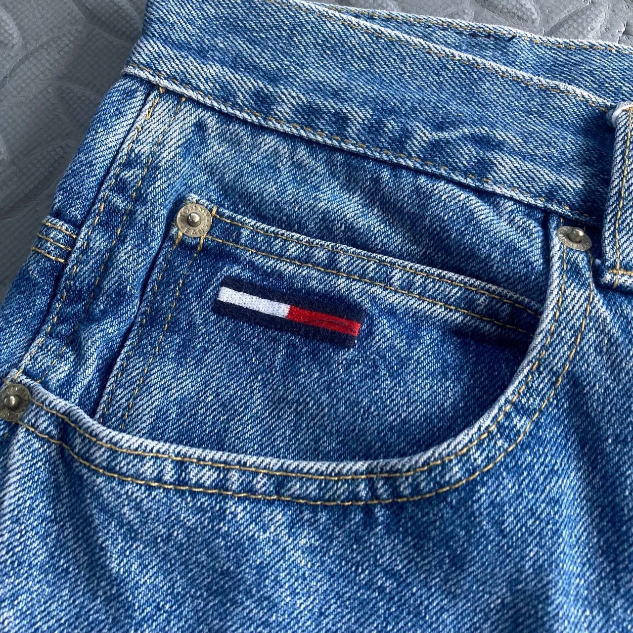 Tommy Jeans Vintage Y2k Carpenter Jorts Size US 30 / EU 46 - 6 Thumbnail