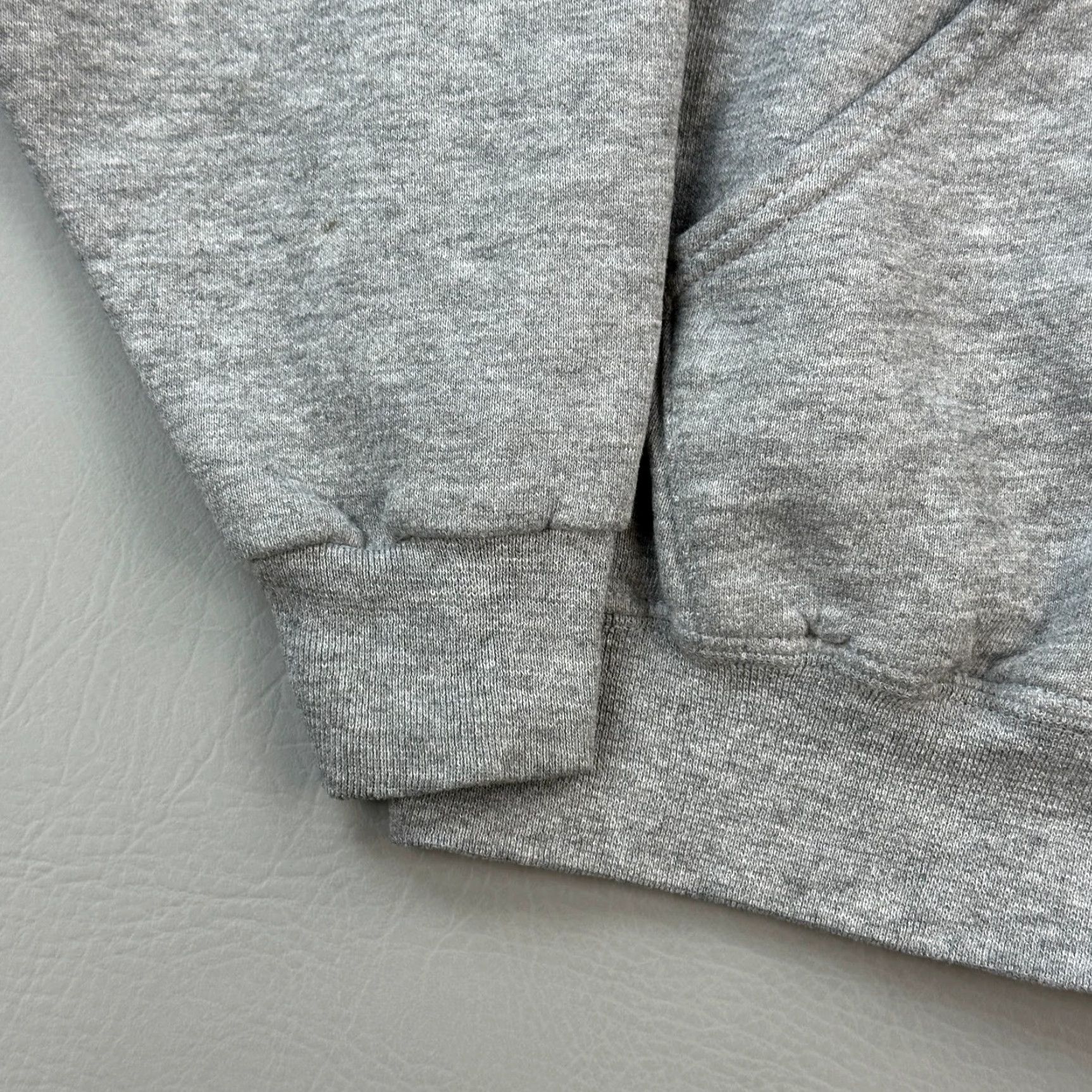 Russell Athletic VINTAGE Russell Athletic Hoodie Mens Medium Gray Pro Cotton Full Zip Y2K Size US M / EU 48-50 / 2 - 3 Thumbnail