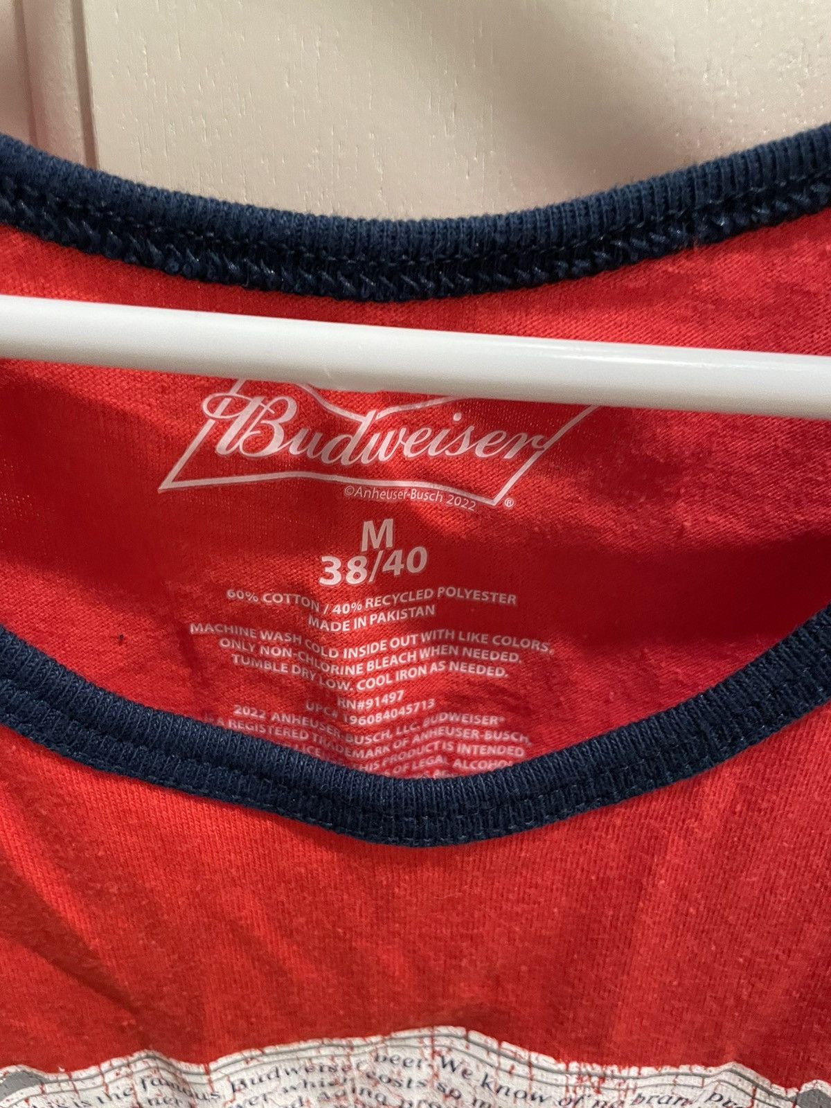 Budweiser Budweiser vintage tank top Size US M / EU 48-50 / 2 - 2 Thumbnail